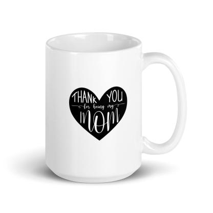 Thanks Mom Printed Mug A Thoughtful Way To Show You Care - Inspire Cups