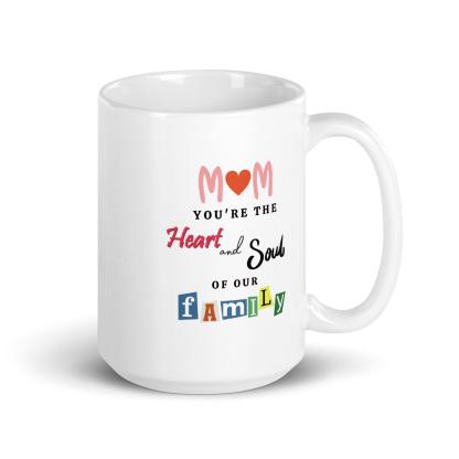 Mom You the Heart Mug A Loving Tribute to the Soul of the Family - Inspire Cups