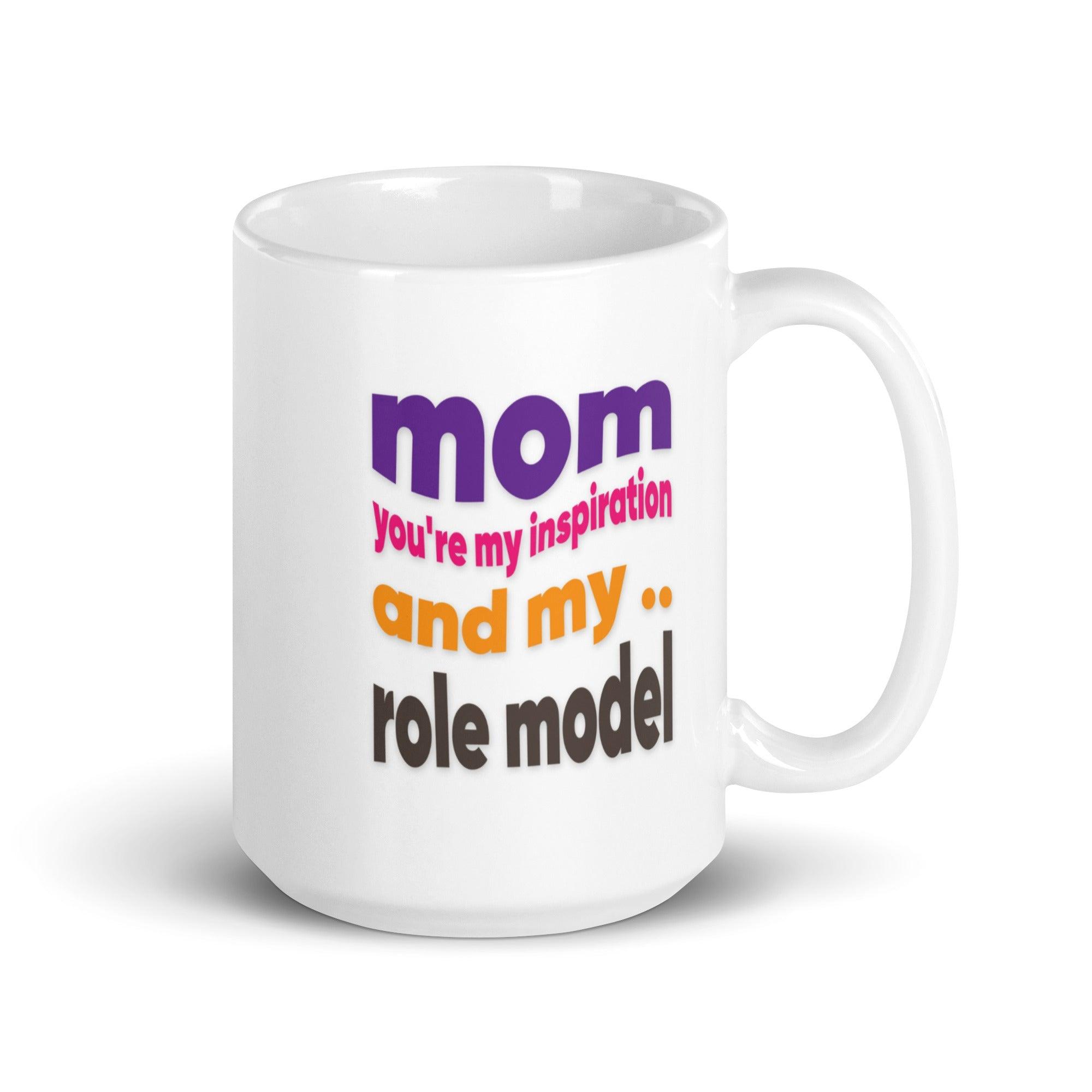 Inspirational Mom Glossy Mug A Daily Reminder of Love and Gratitude - Inspire Cups