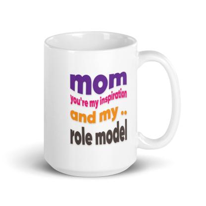 Inspirational Mom Glossy Mug A Daily Reminder of Love and Gratitude - Inspire Cups