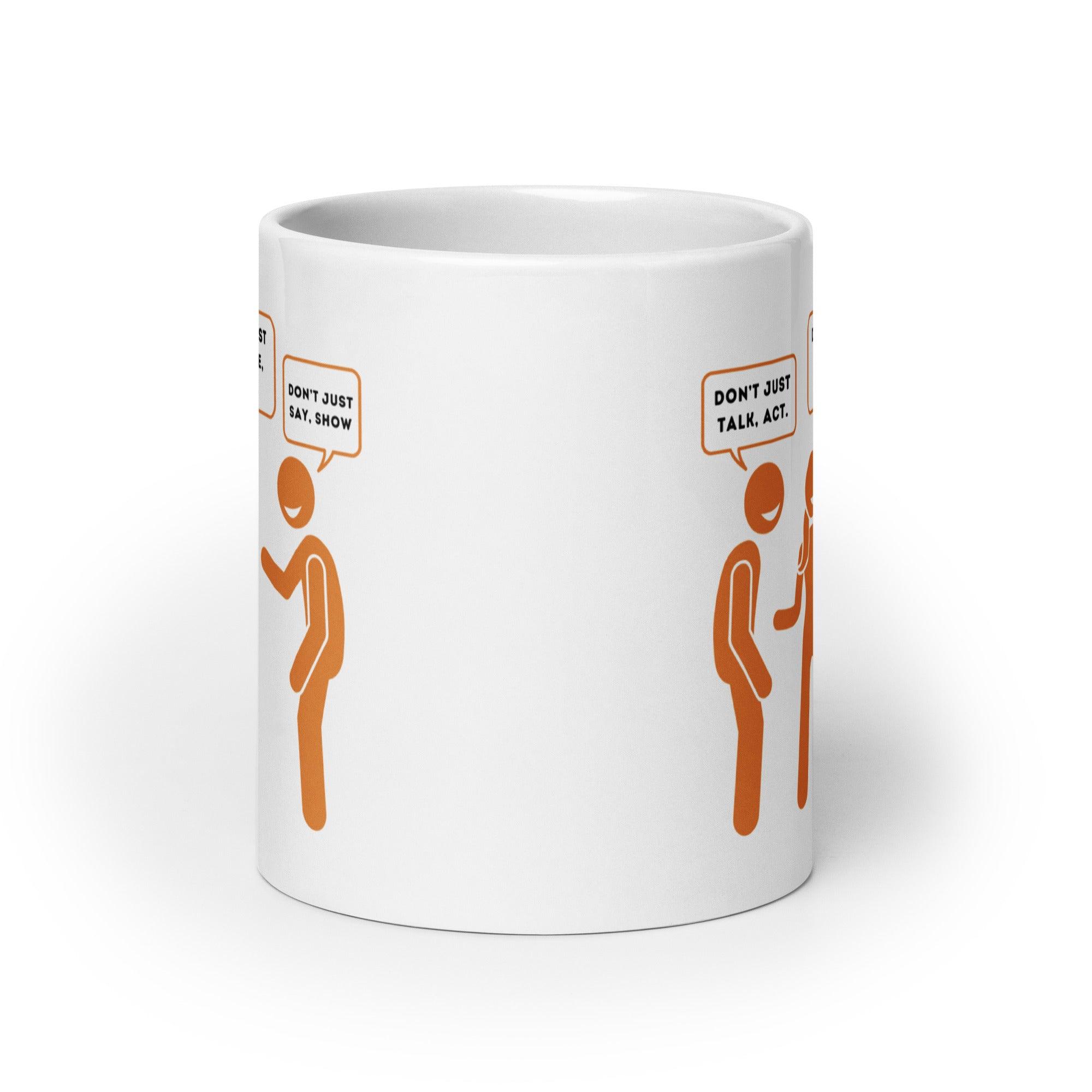 Action Reminder Ceramic Mug - Inspire Cups