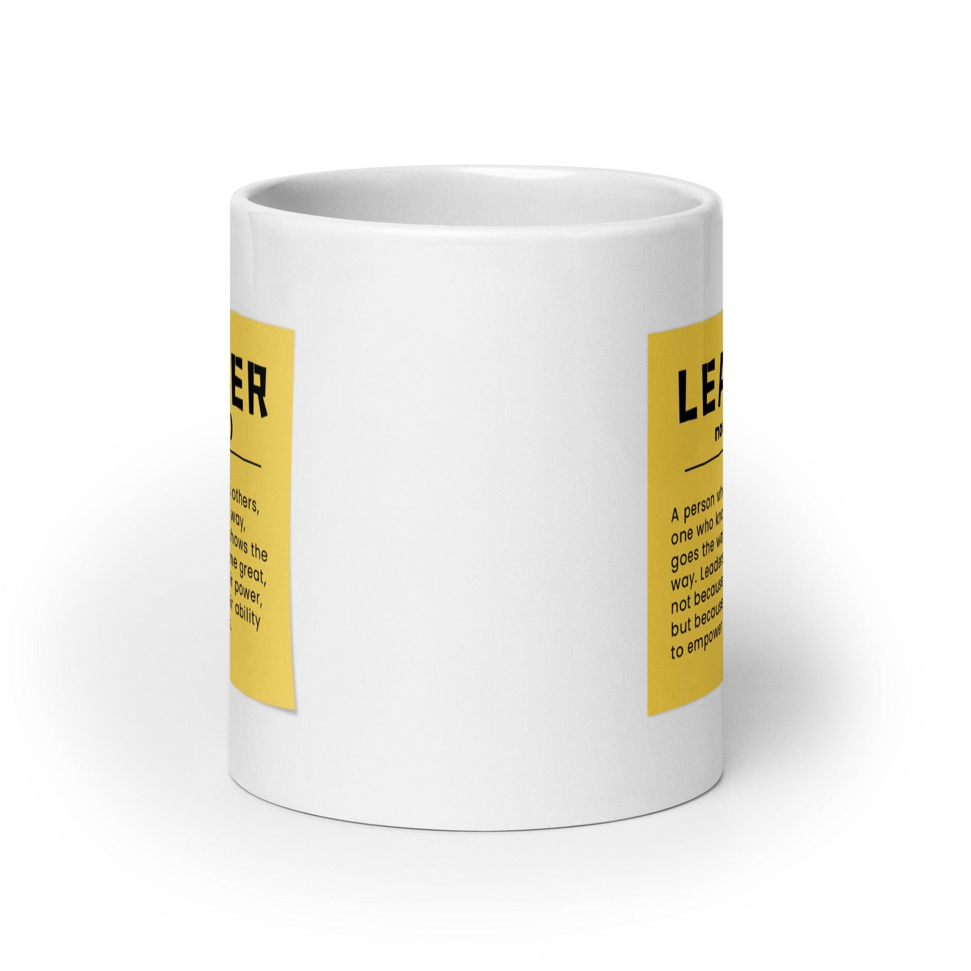 Leader Definition Coffee Mug - Inspire Cups
