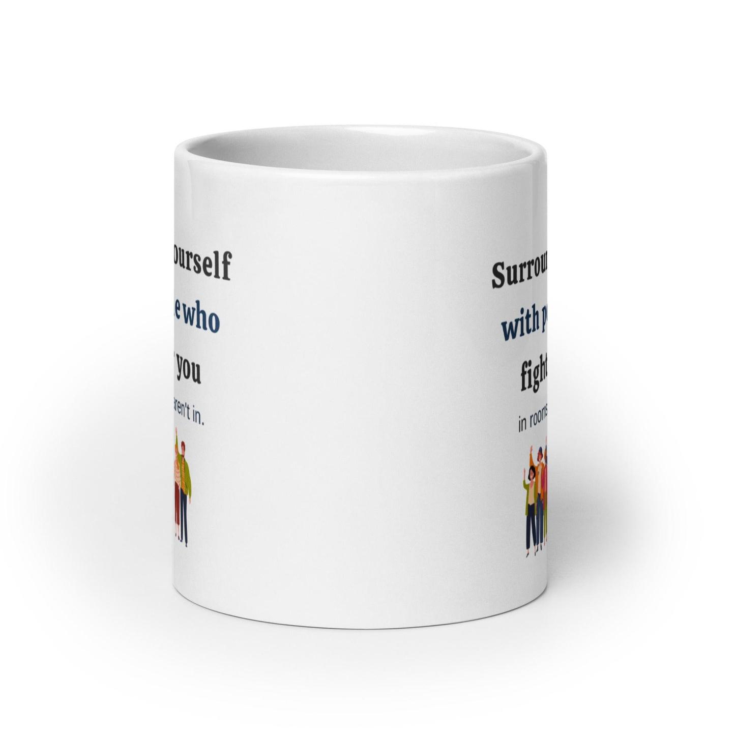 Support Circle Message Mug - Inspire Cups