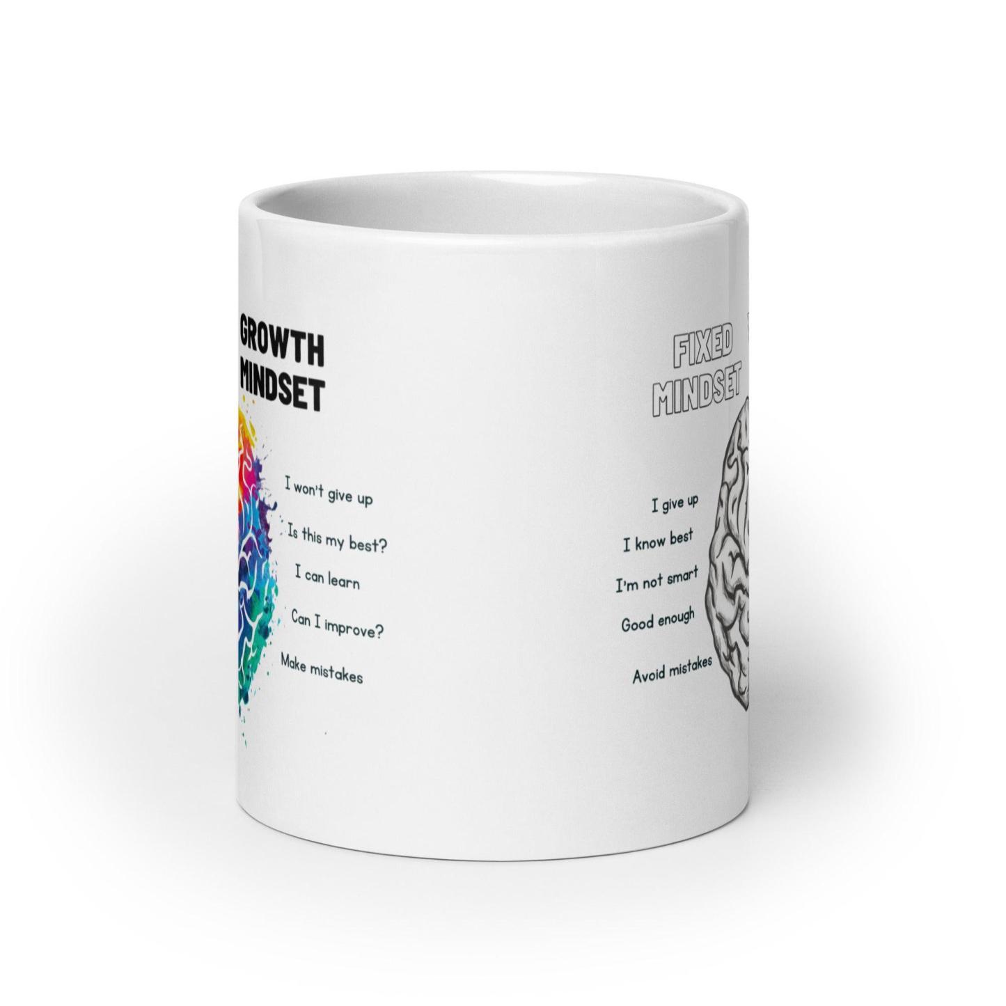 Growth Mindset Glossy Mug - Inspire Cups