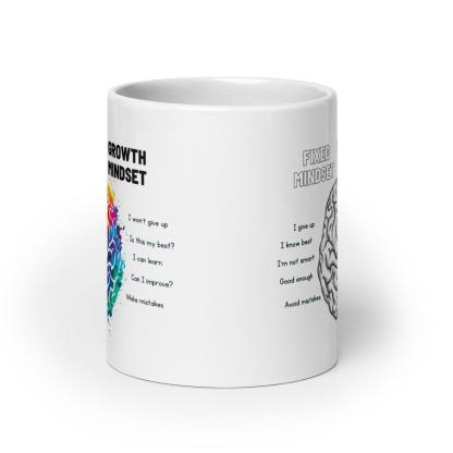 Growth Mindset Glossy Mug - Inspire Cups