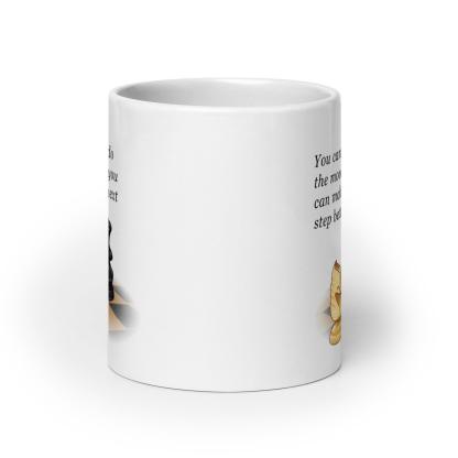 Reflective Progress Quote Mug - Inspire Cups