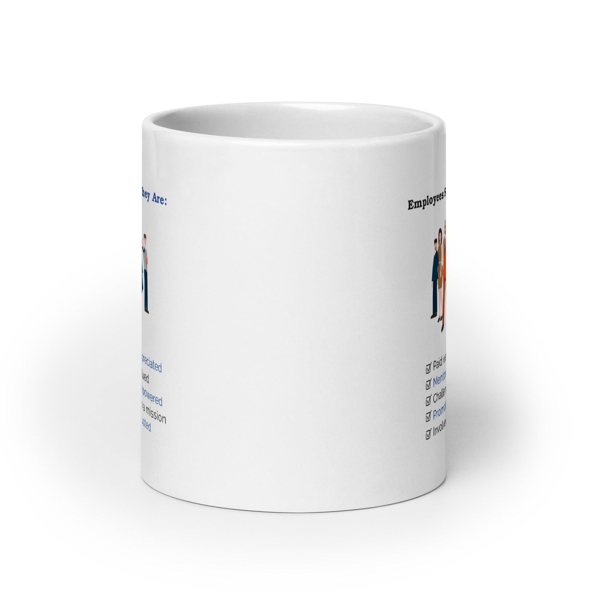 Employee Retention Value Mug - Inspire Cups