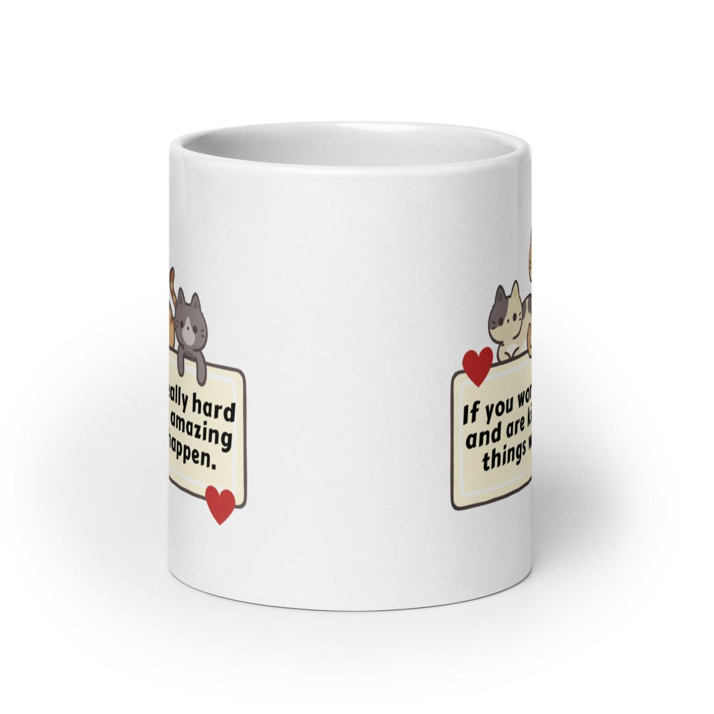 Heartwarming Quote Ceramic Mug - Inspire Cups