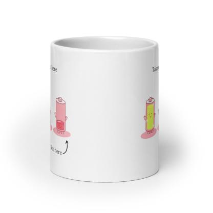 Take A Break Mug – Mindful Ceramic Gift for Daily Relaxation - Inspire Cups