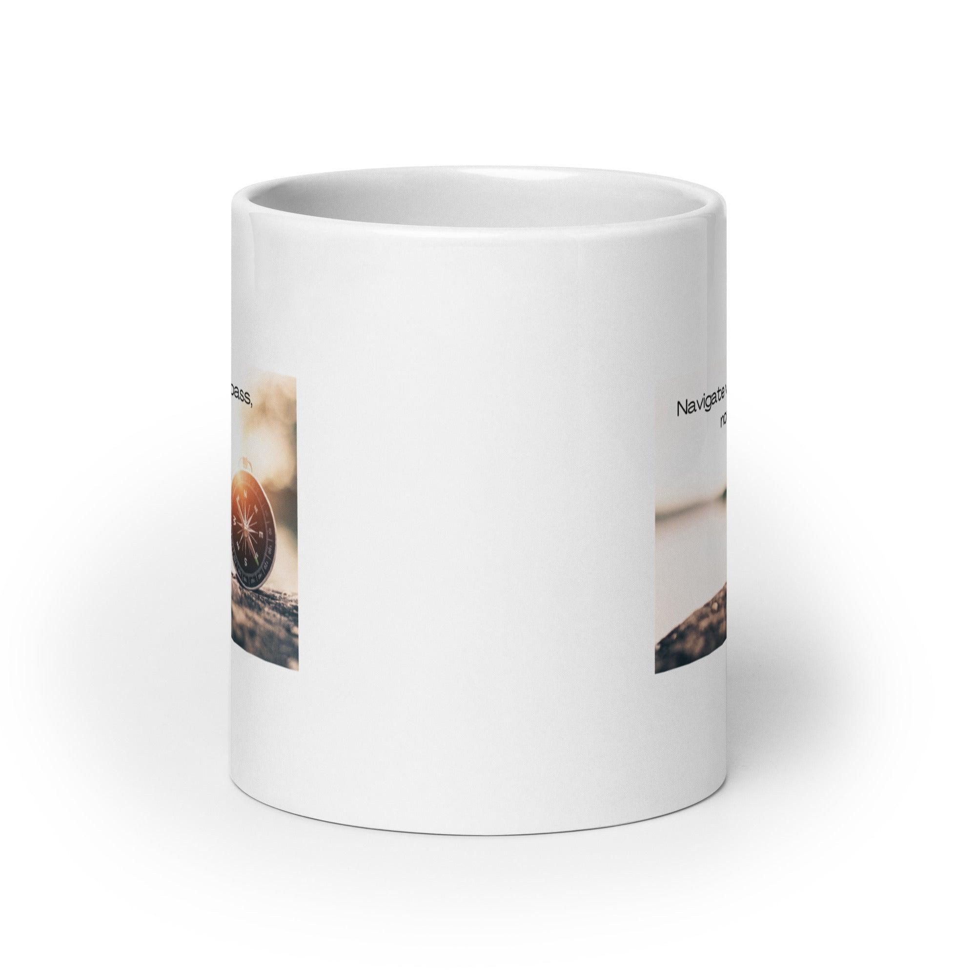 Compass Journey Message Mug - Inspire Cups