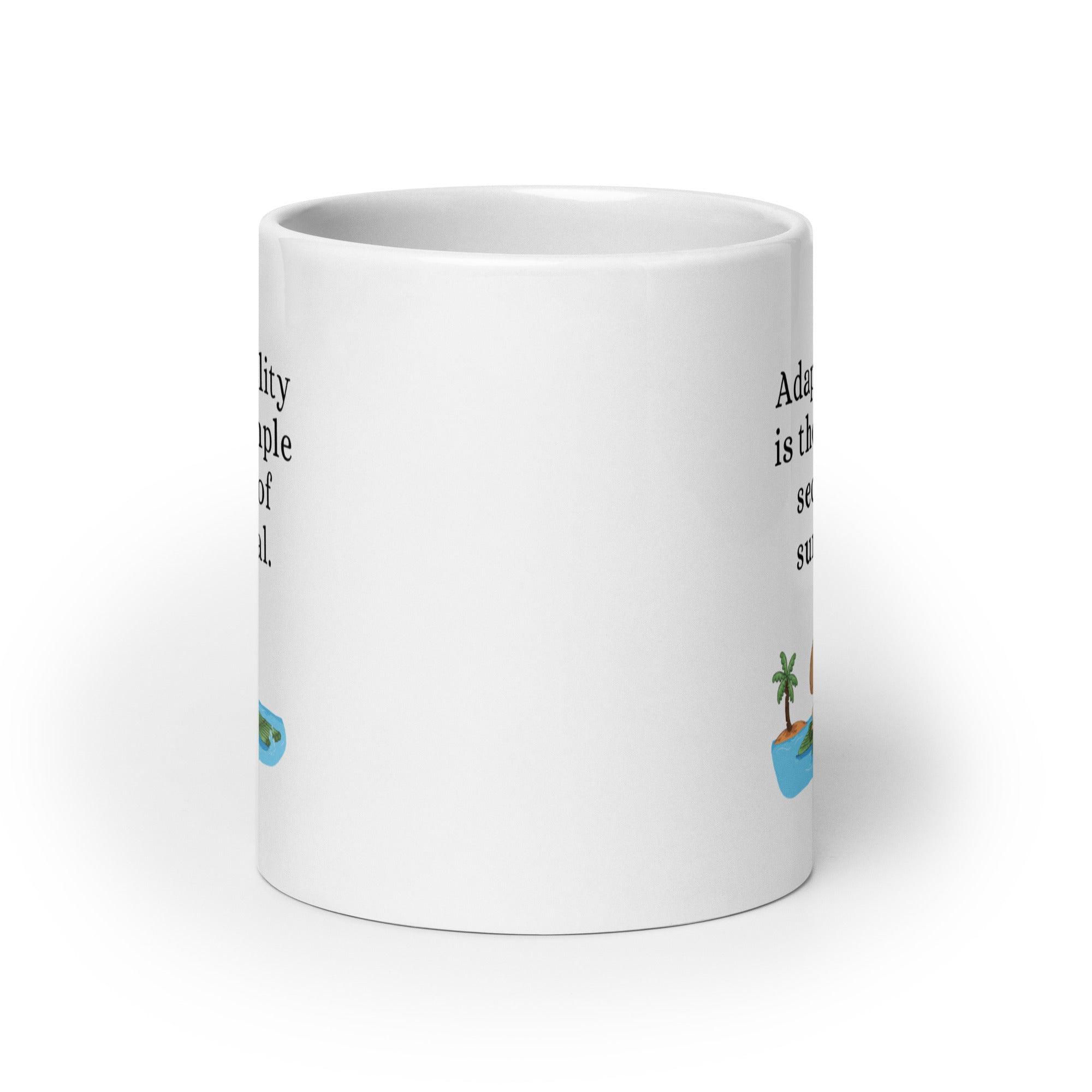 Adaptability Quote Ceramic Mug - Inspire Cups