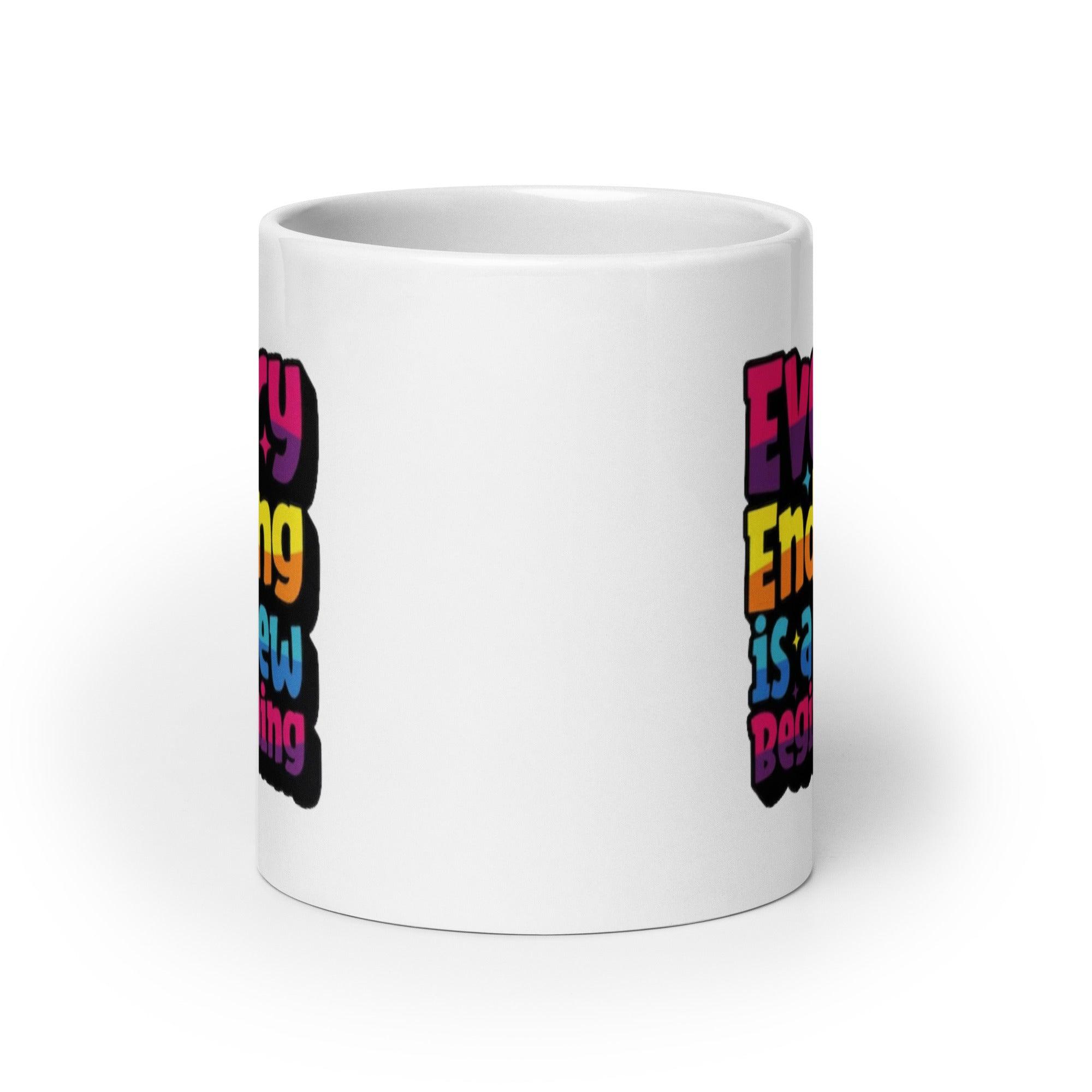 New Beginning Quote Mug - Inspire Cups