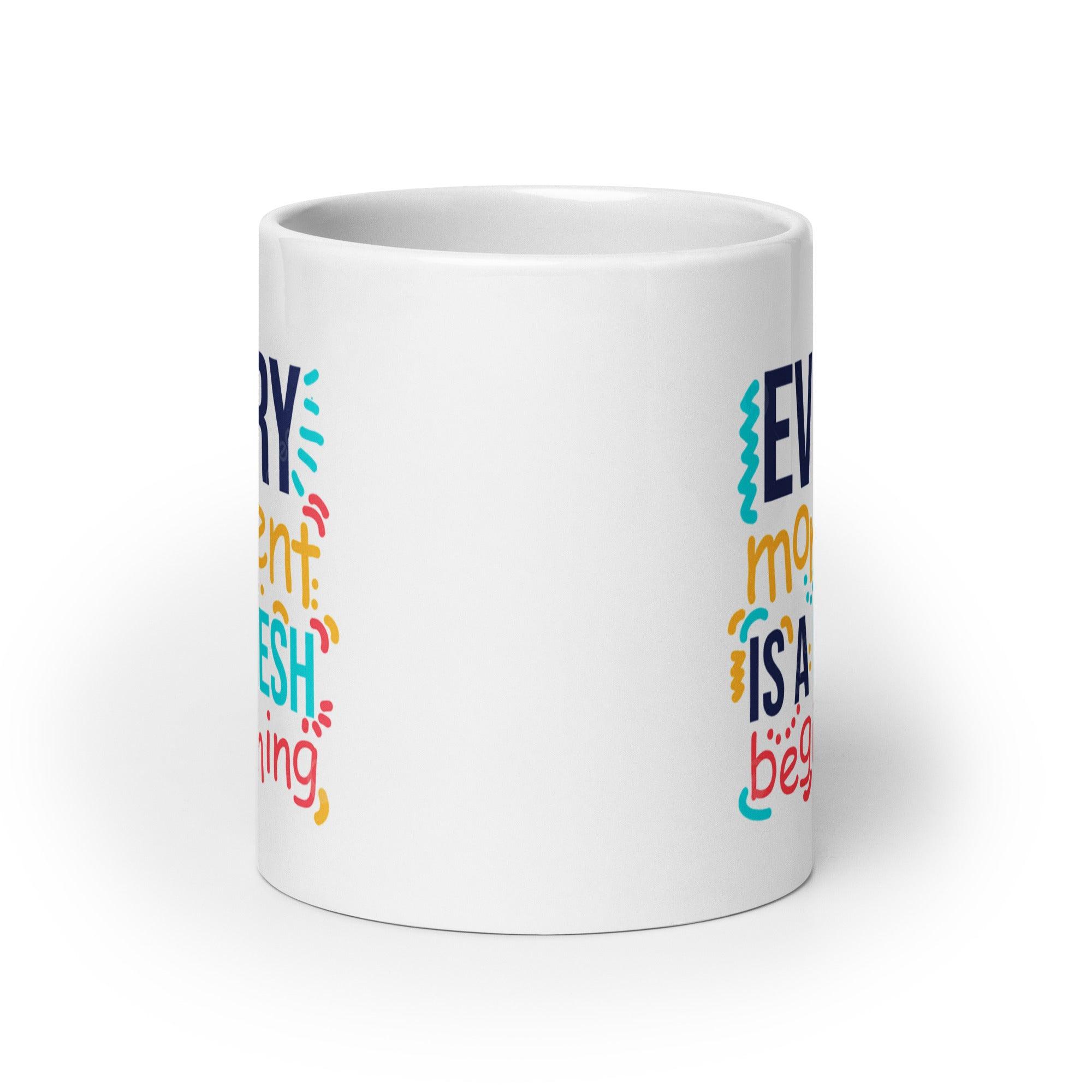 Fresh Beginning Glossy Mug - Inspire Cups