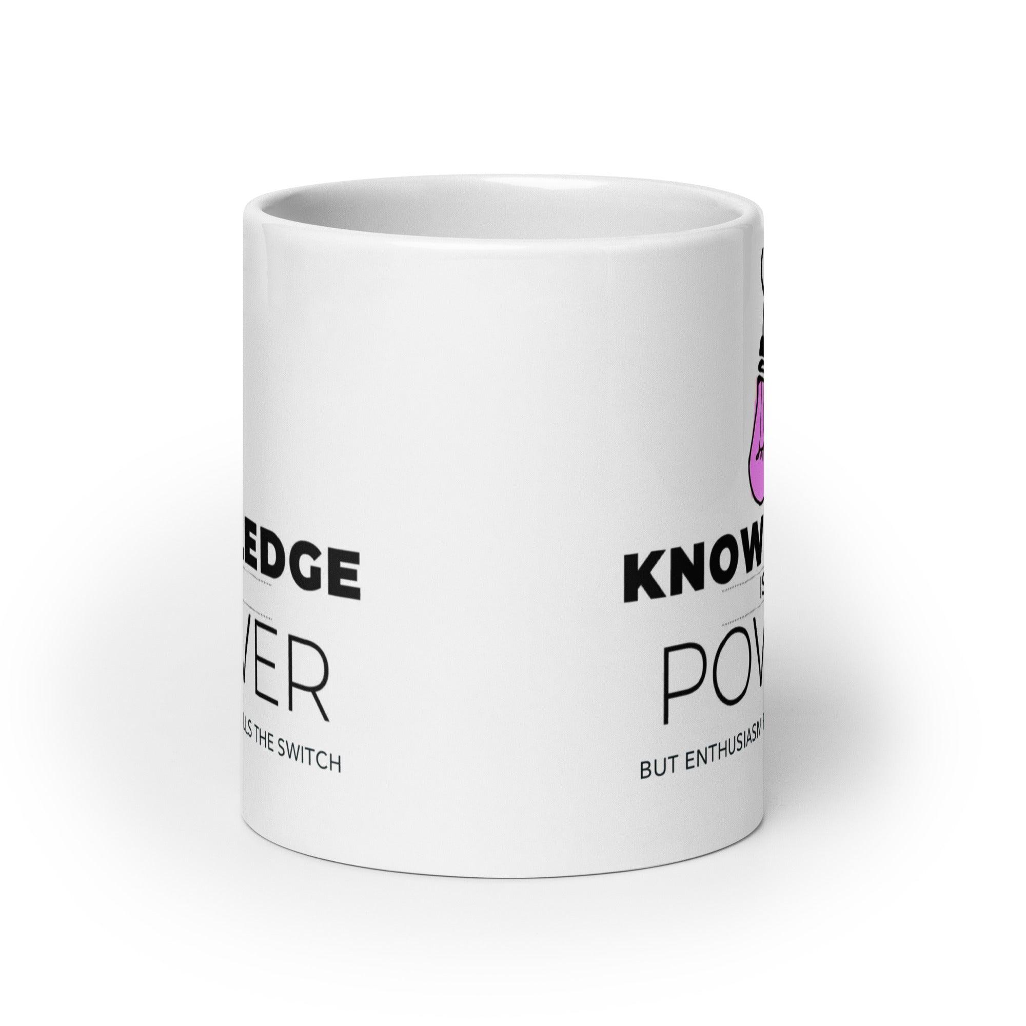Enthusiasm Energy Ceramic Mug - Inspire Cups