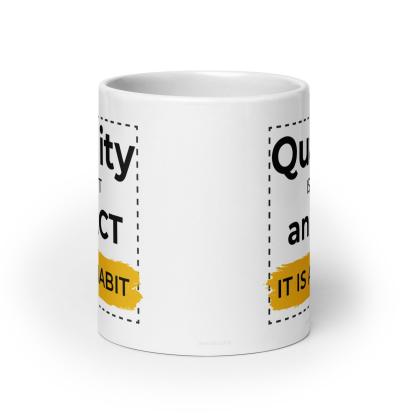 Motivational Ceramic Habit Mug - Inspire Cups
