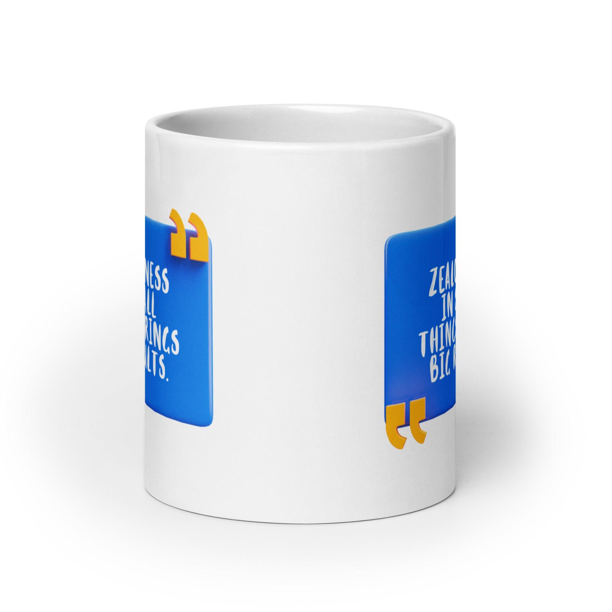 Motivational Ceramic Coffee Mug - Inspire Cups