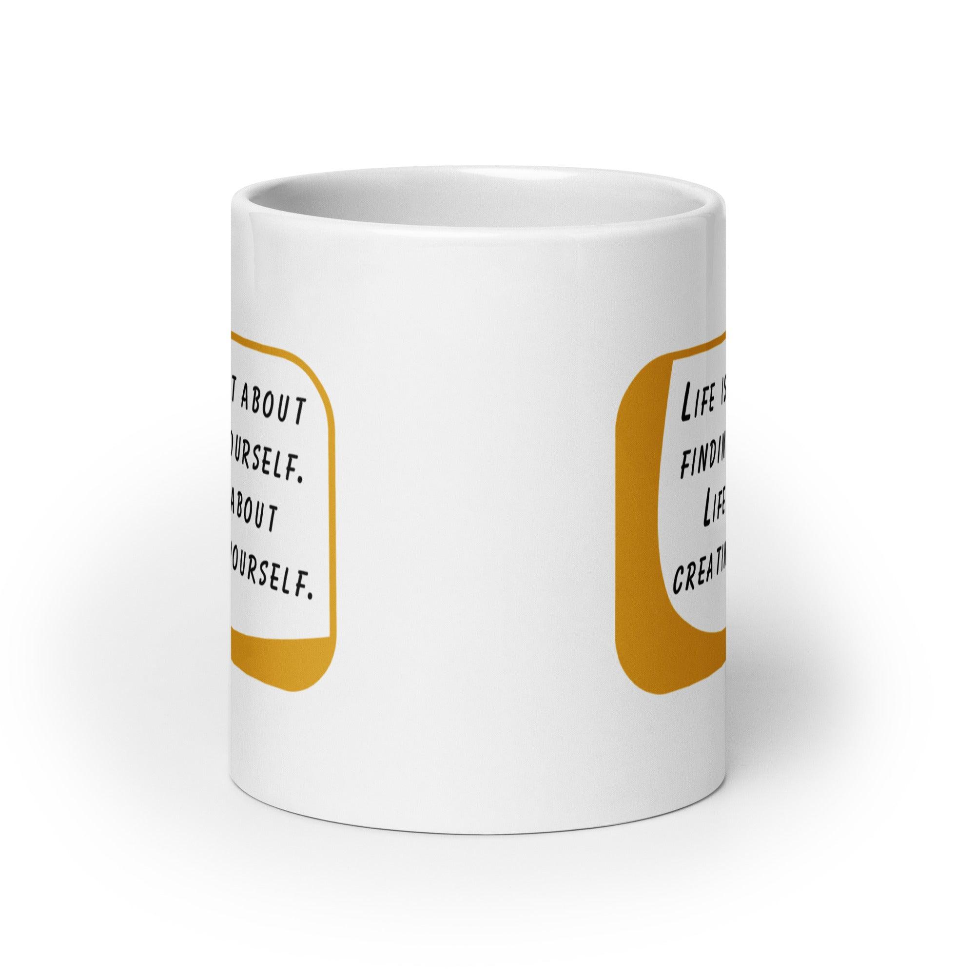 Self Creation Quote Mug - Inspire Cups