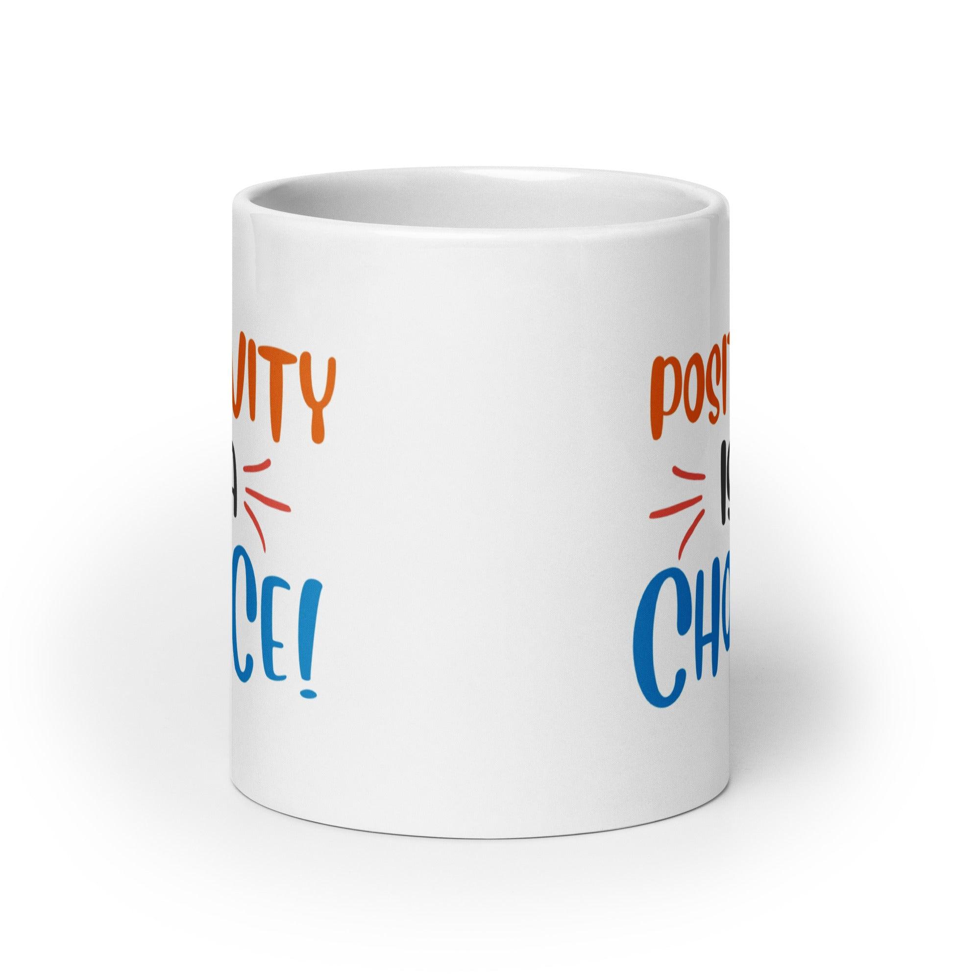 Motivational Quote Mug with Bold Ceramic Design for Uplifting - Inspire Cups