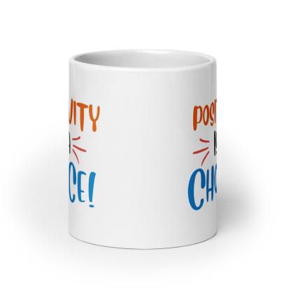 Motivational Quote Mug with Bold Ceramic Design for Uplifting - Inspire Cups