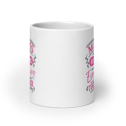 Mothers Printed Mug with Glossy Ceramic Finish and Bold Message - Inspire Cups