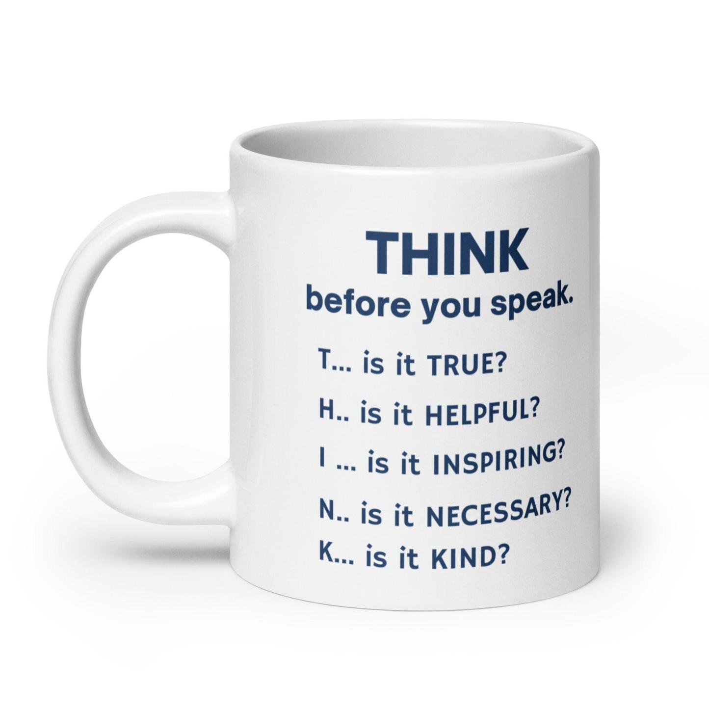Mindful Communication Ceramic Mug - Inspire Cups