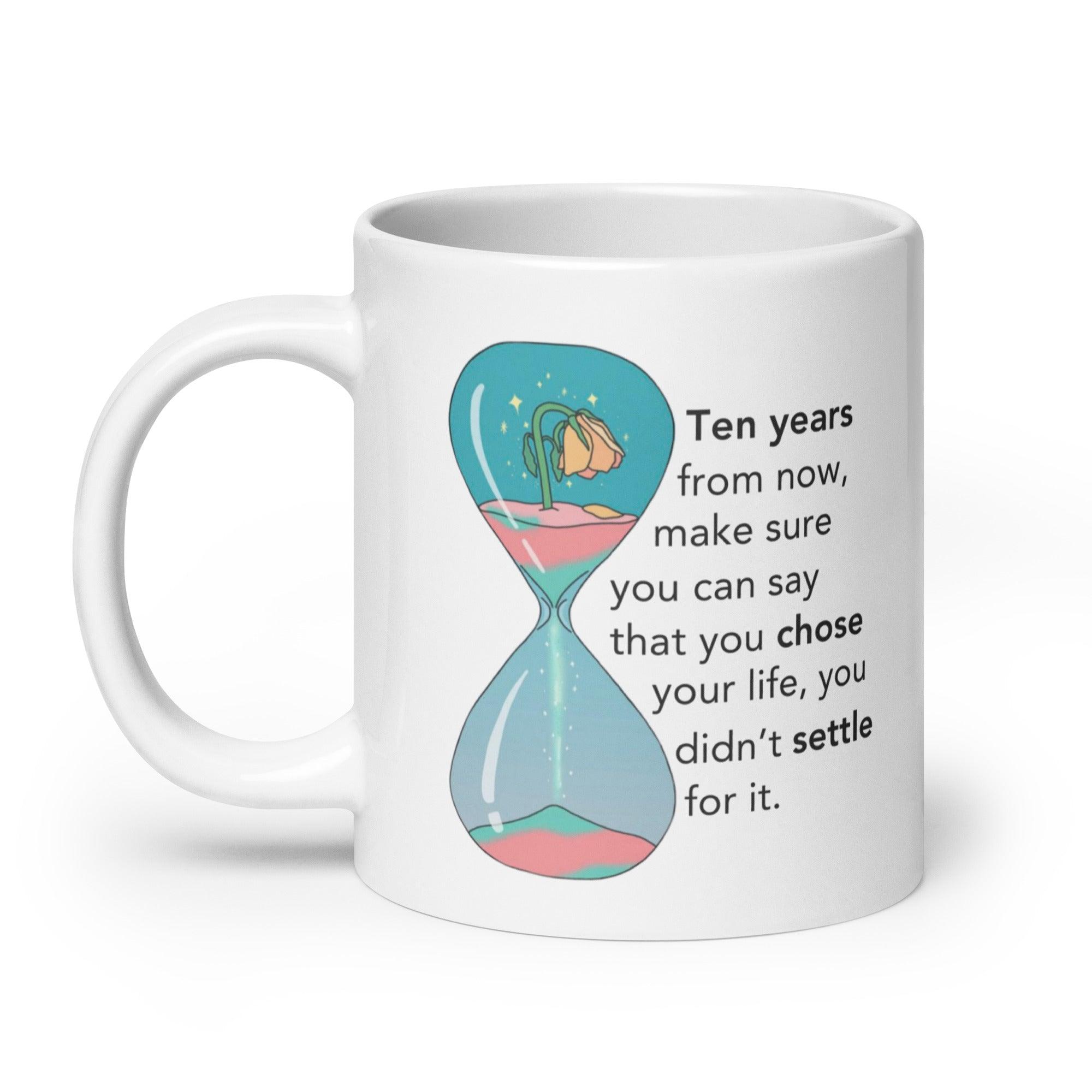 Intentional Living Quote Mug - Inspire Cups