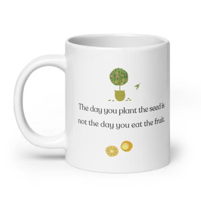 Delayed Gratification Quote Mug - Inspire Cups
