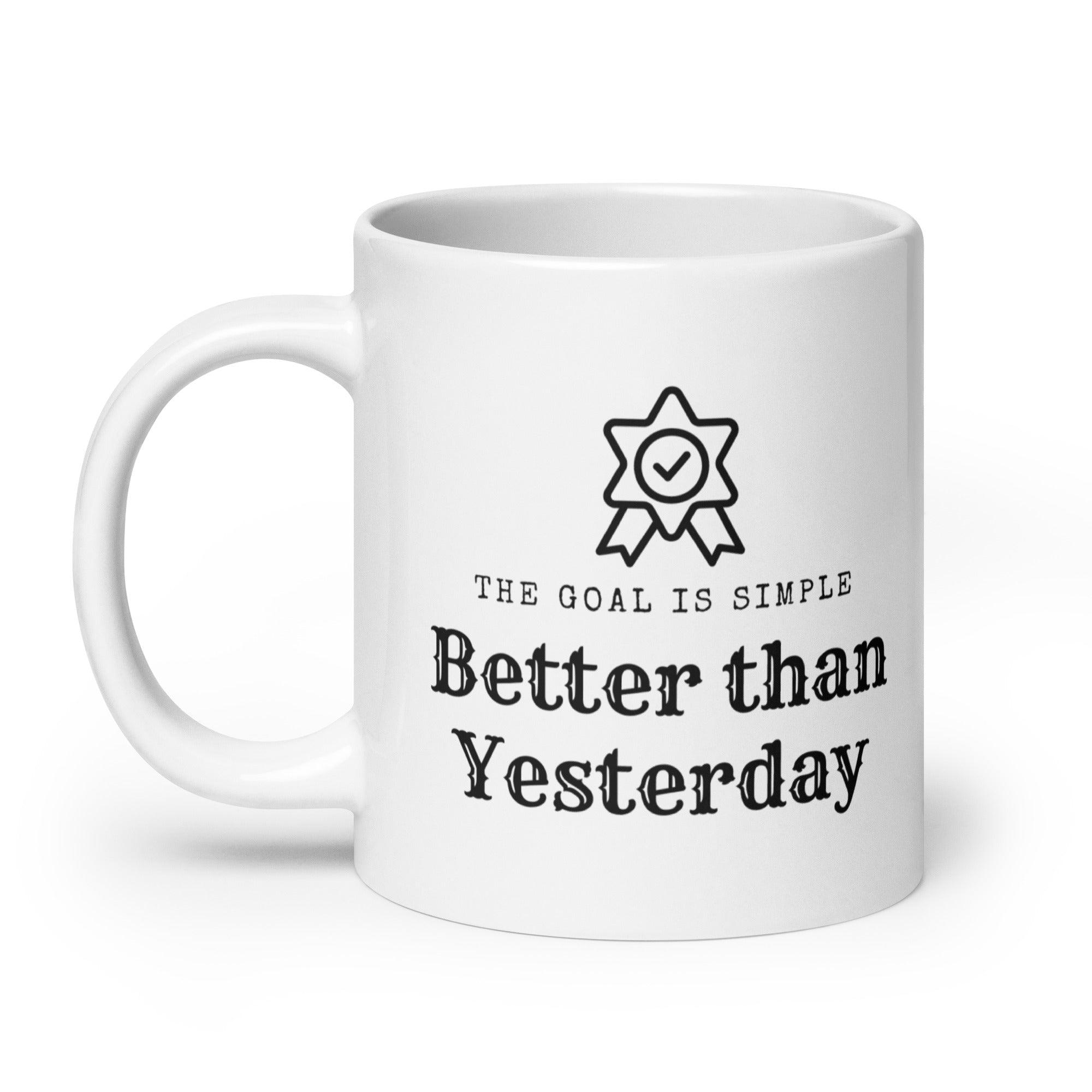Daily Progress Coffee Mug - Inspire Cups