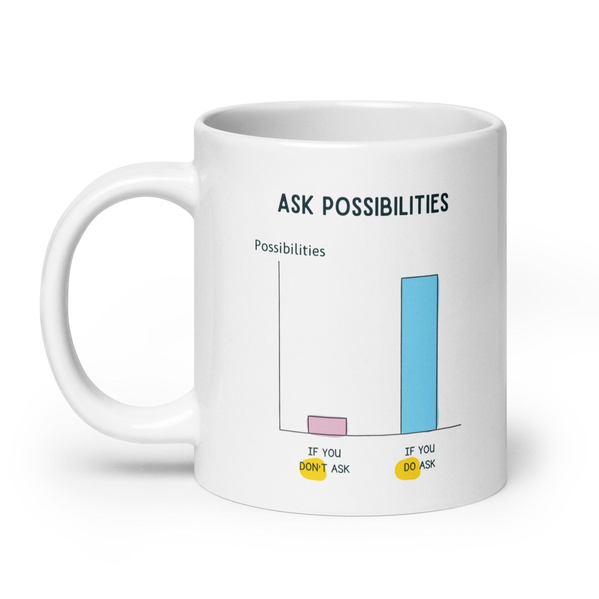 Curiosity Creates Opportunity Mug - Inspire Cups