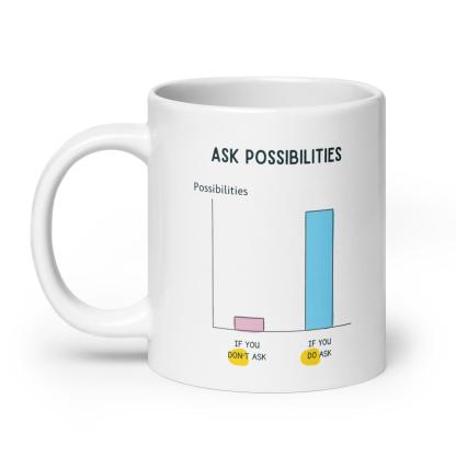Curiosity Creates Opportunity Mug - Inspire Cups