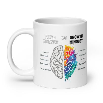 Growth Mindset Glossy Mug - Inspire Cups