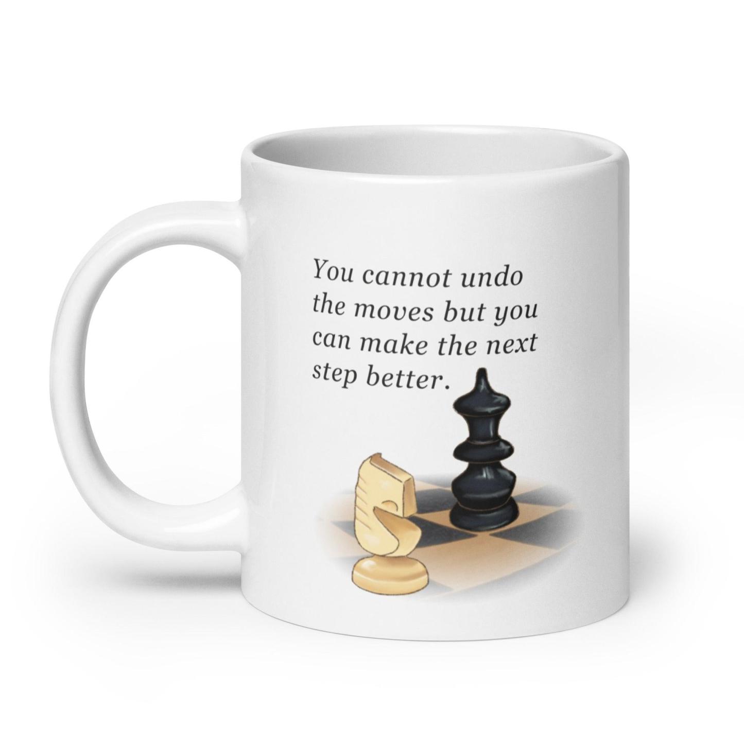 Reflective Progress Quote Mug - Inspire Cups