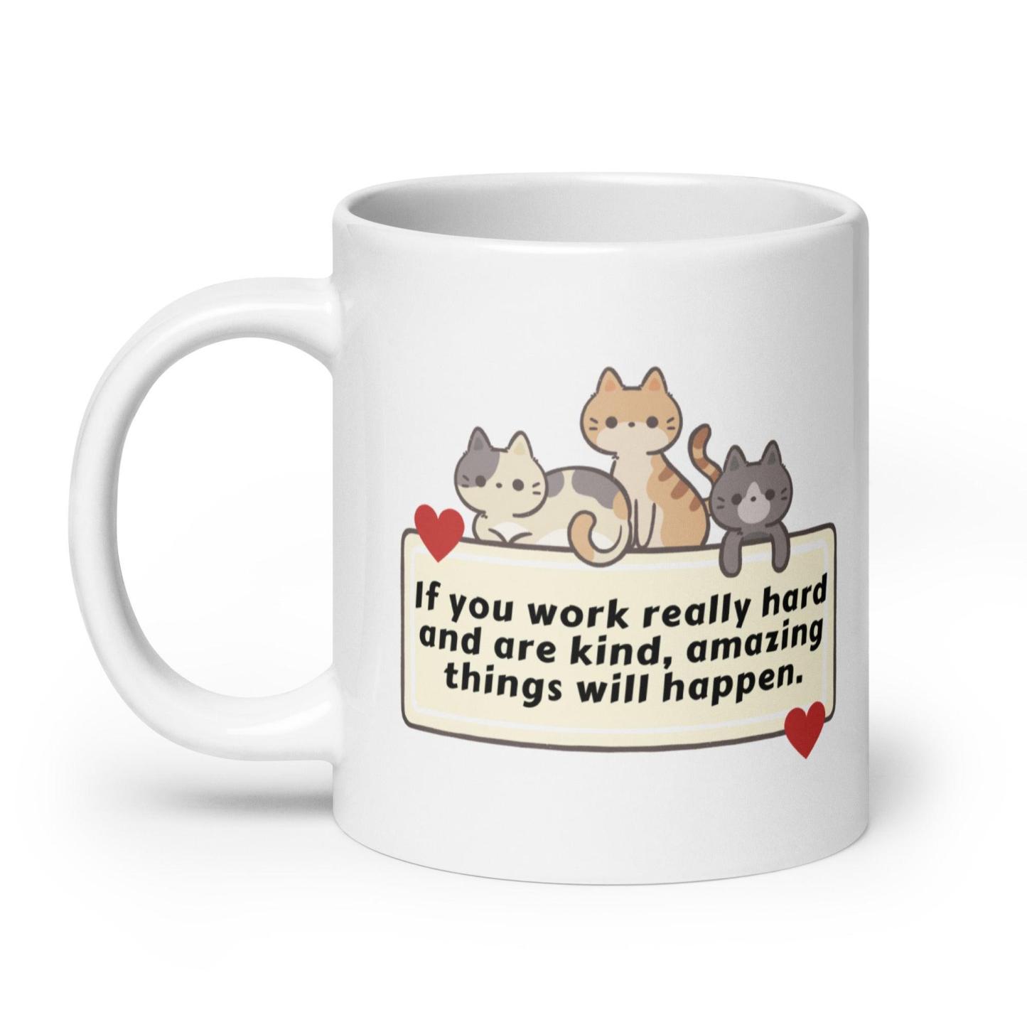 Heartwarming Quote Ceramic Mug - Inspire Cups