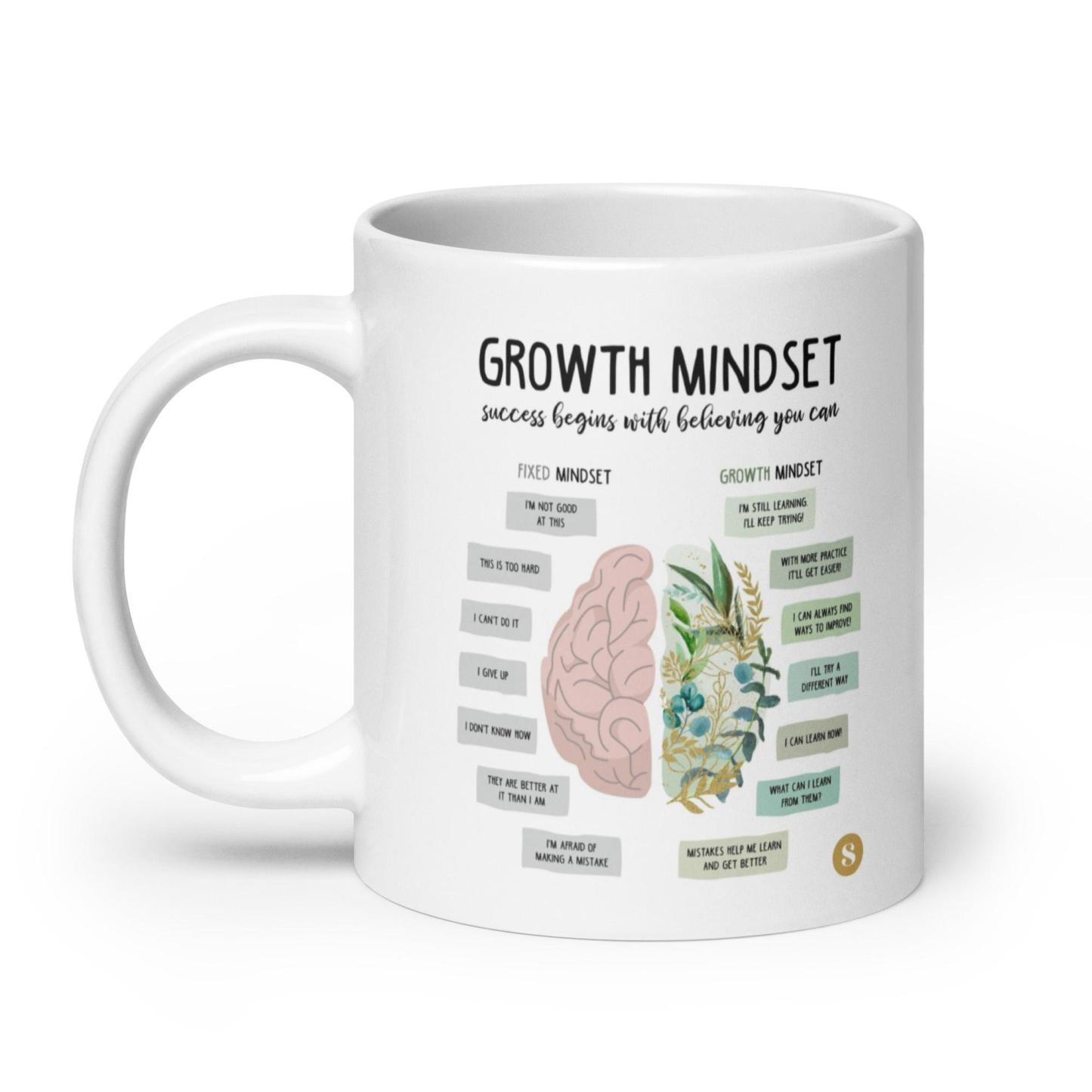 Growth Quote Printed Mug - Inspire Cups