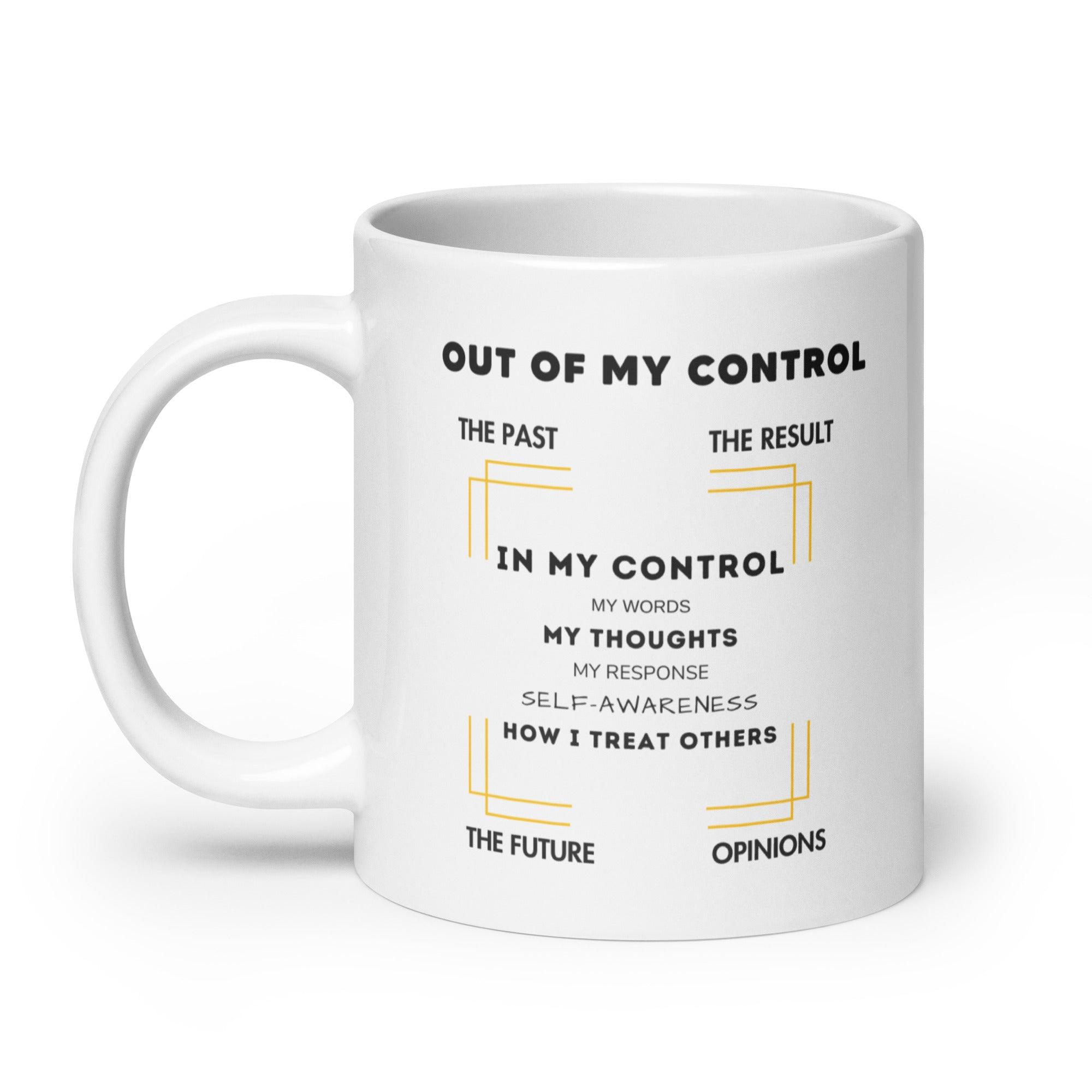 In My Control Glossy mug - Inspire Cups