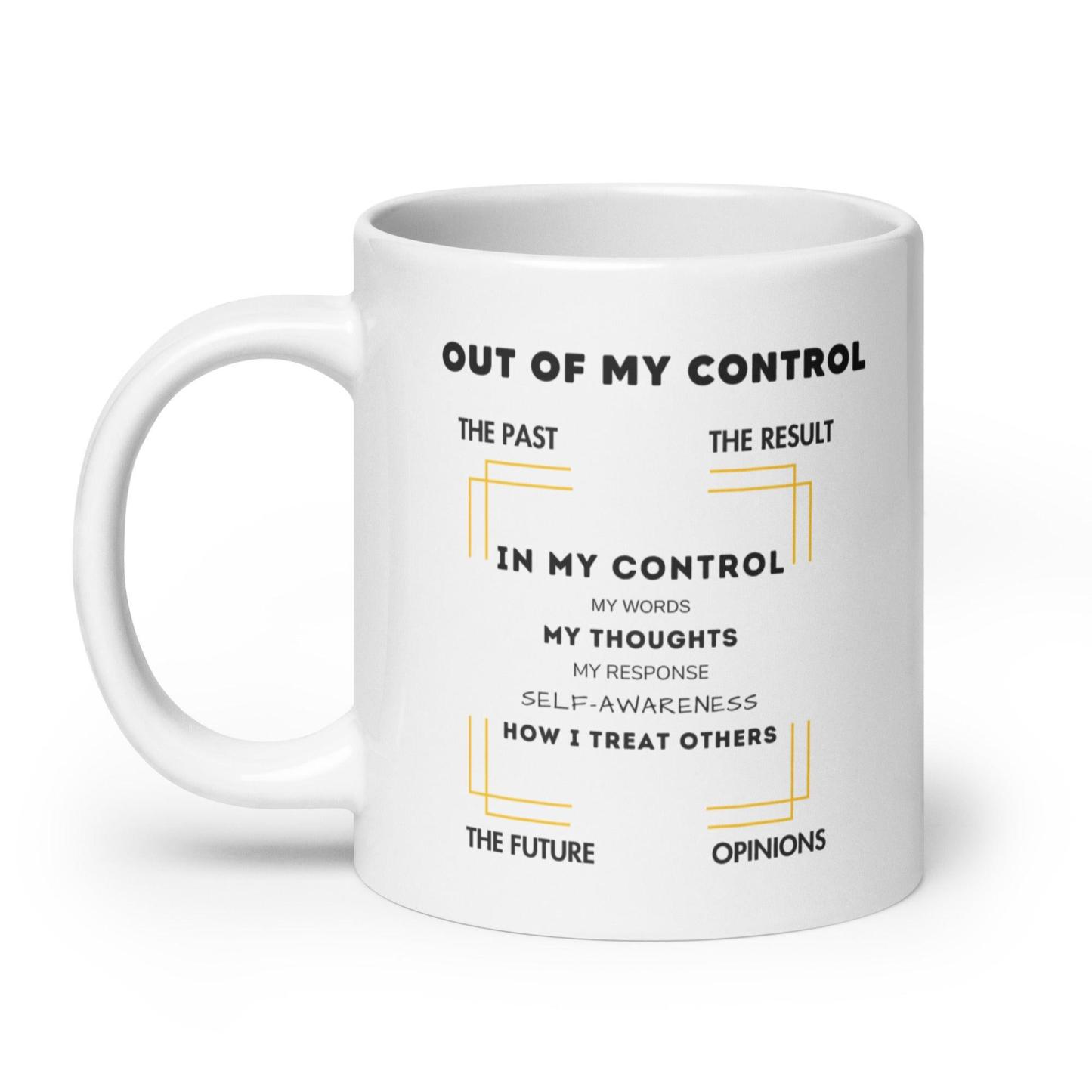 In My Control Glossy mug - Inspire Cups
