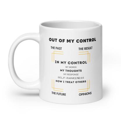 In My Control Glossy mug - Inspire Cups