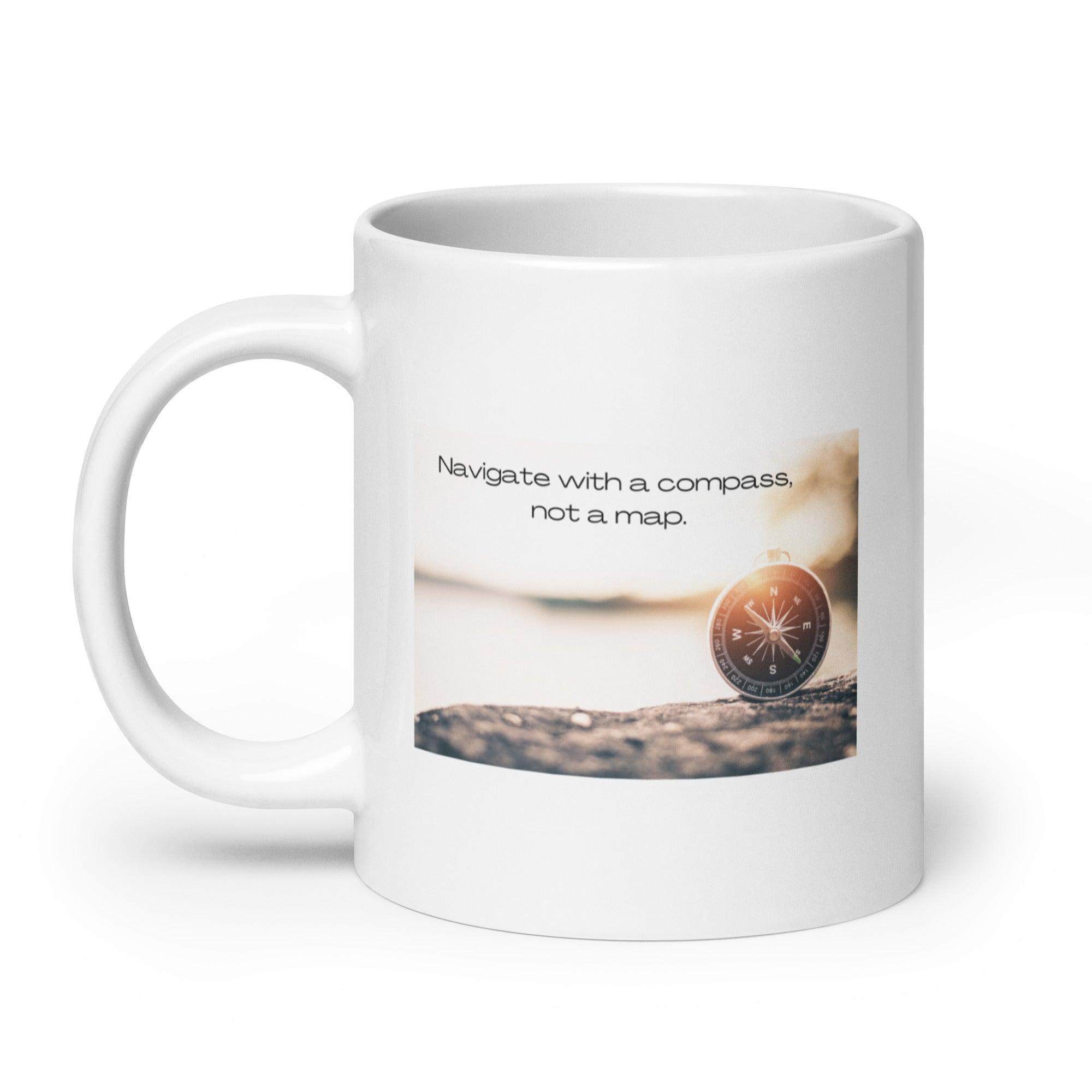 Compass Journey Message Mug - Inspire Cups