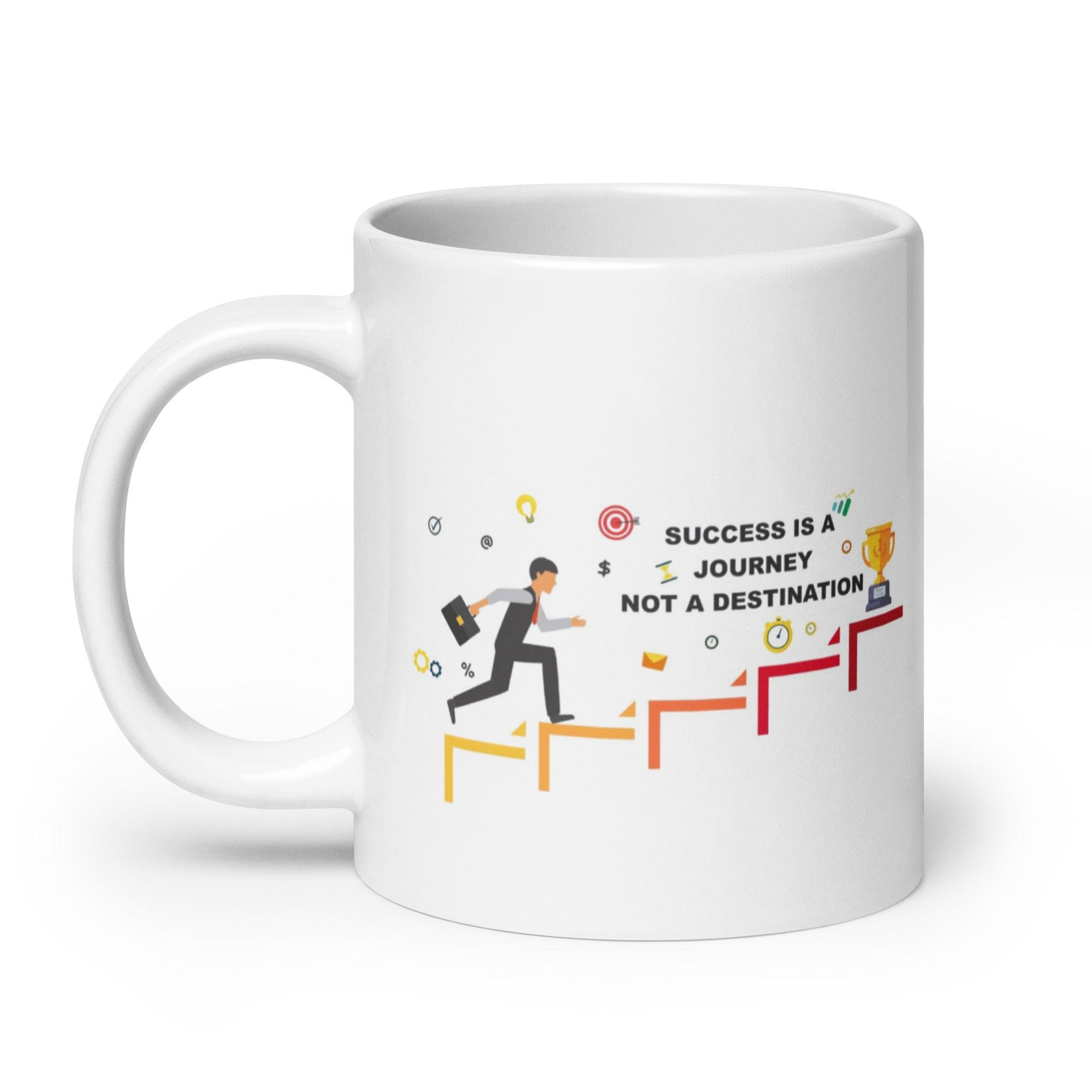 Success Journey Message Mug - Inspire Cups