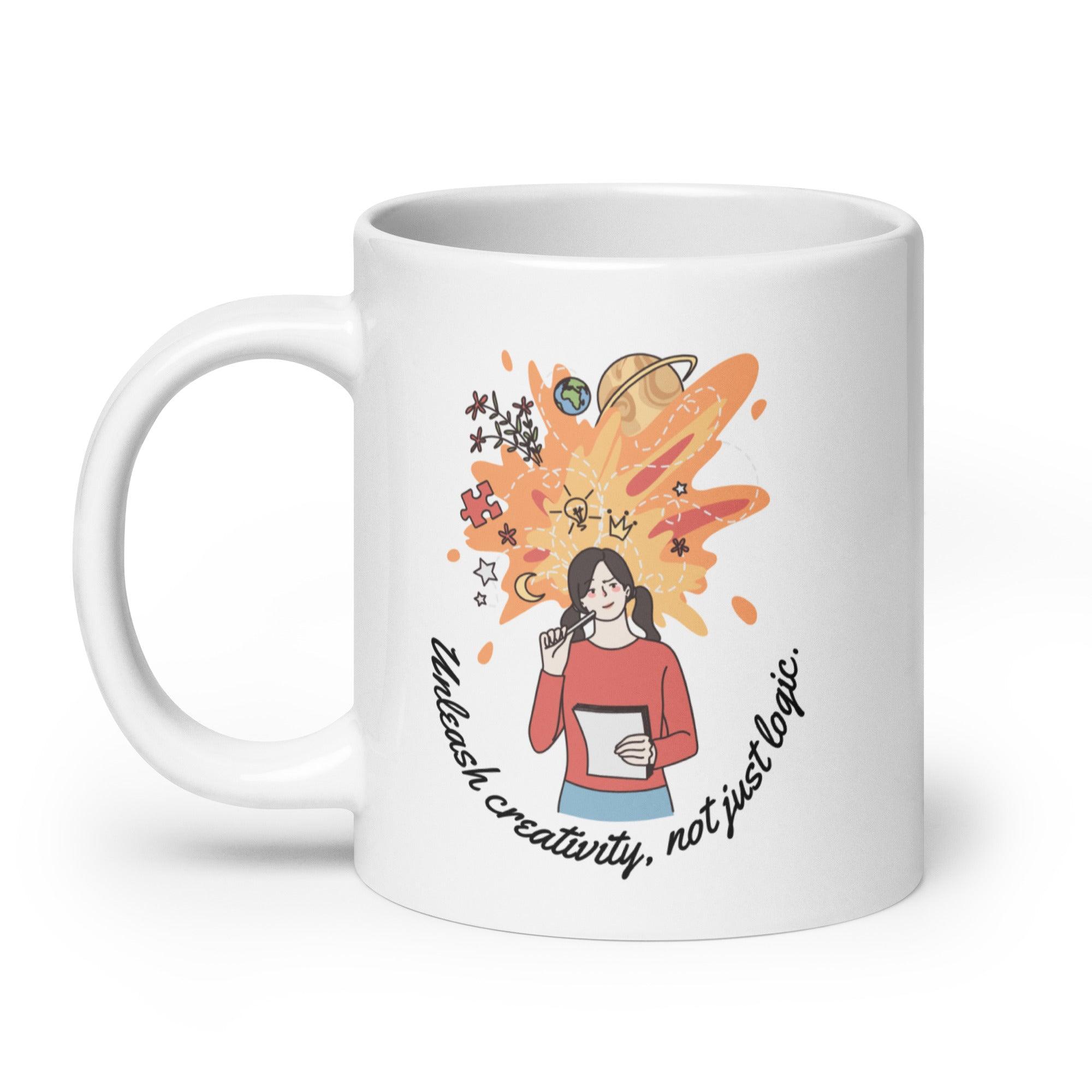 Creativity Logic Message Mug - Inspire Cups