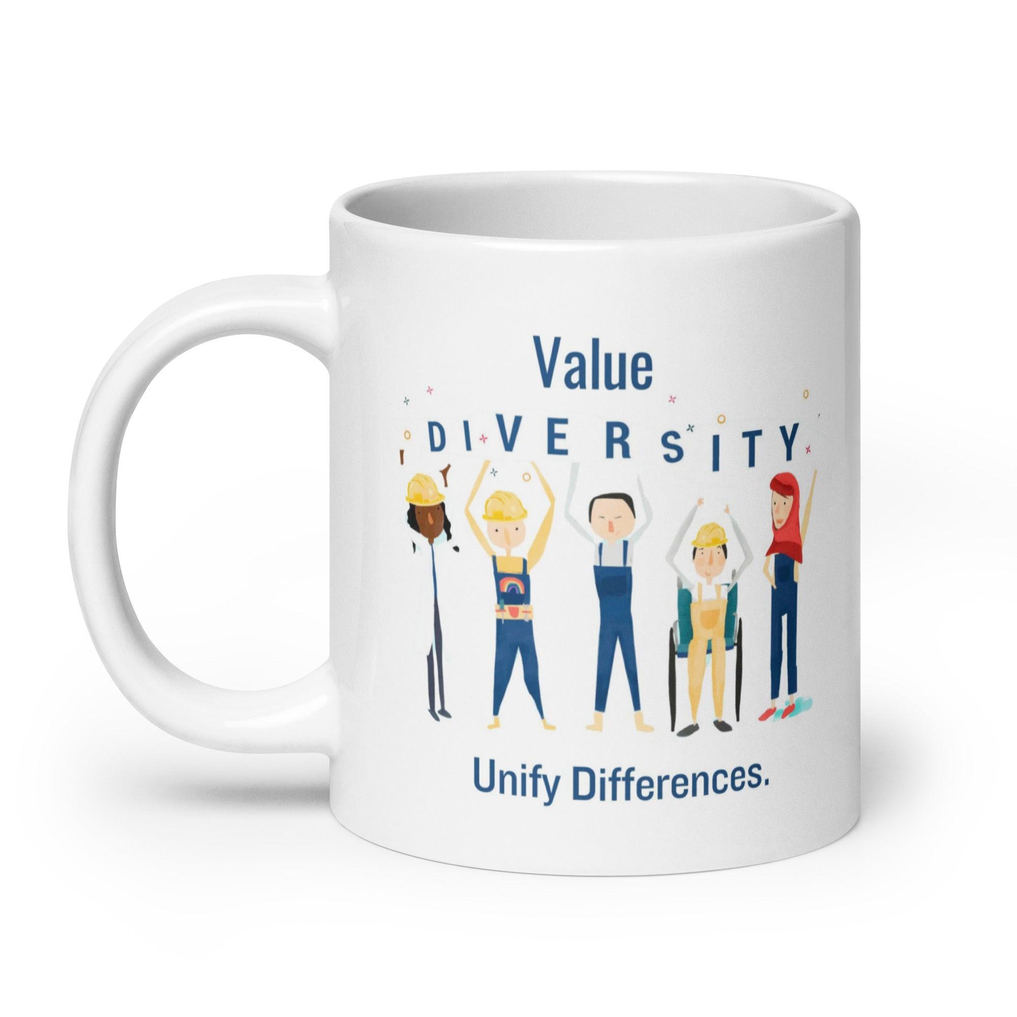 Diversity Unity Message Mug - Inspire Cups