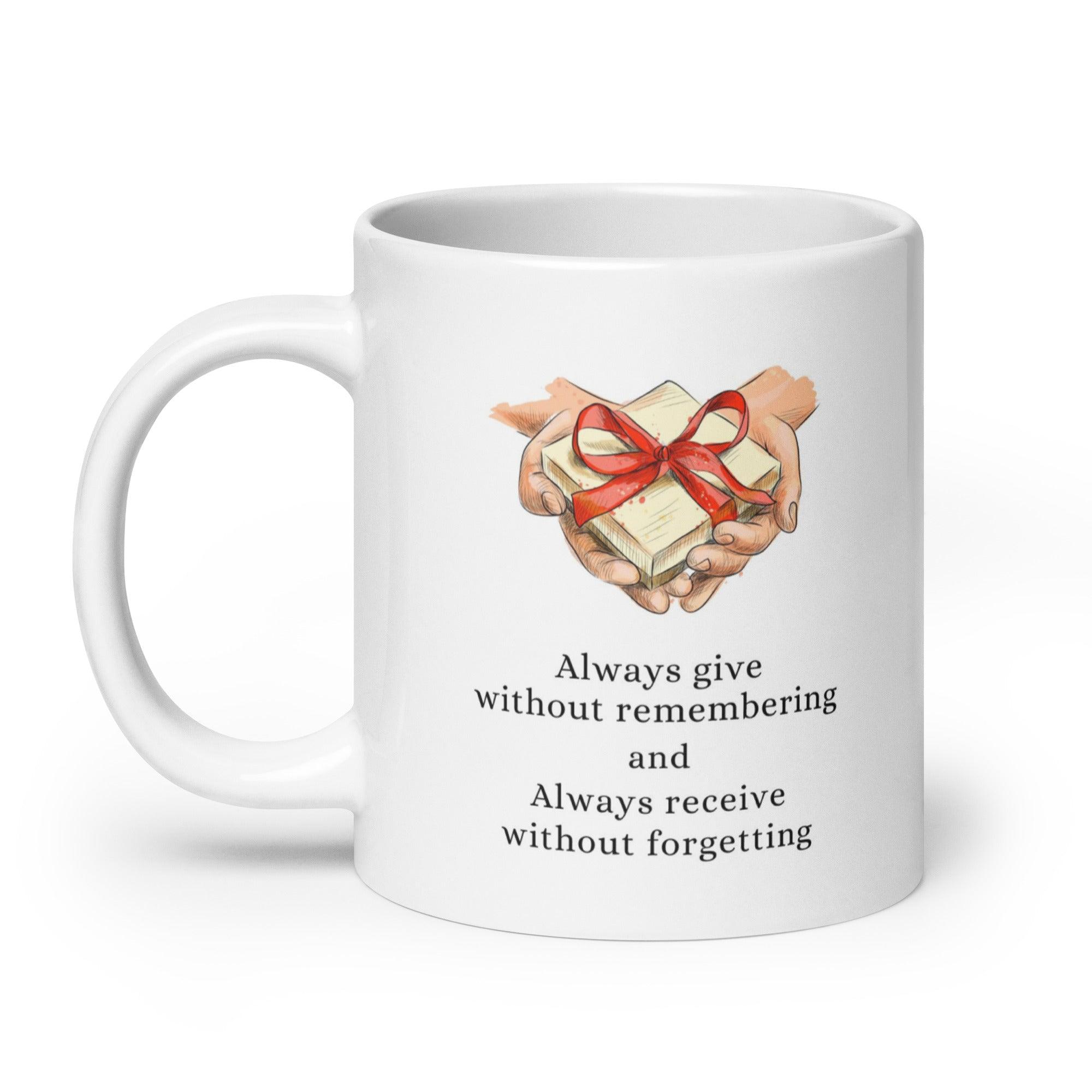 Gratitude Giving Reflection Mug - Inspire Cups