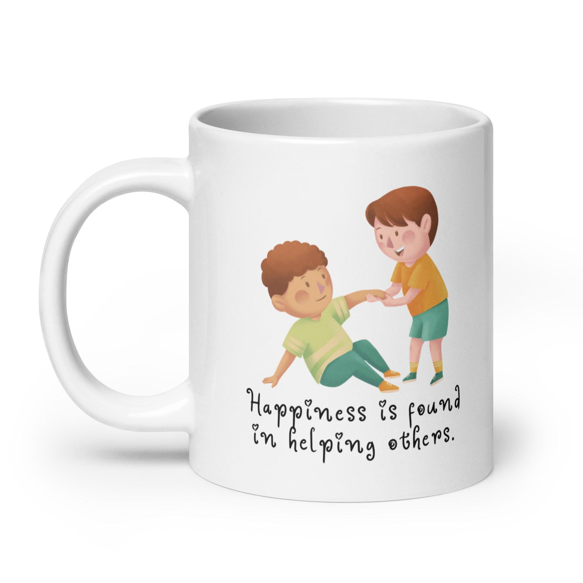 Helping Others Message Mug - Inspire Cups