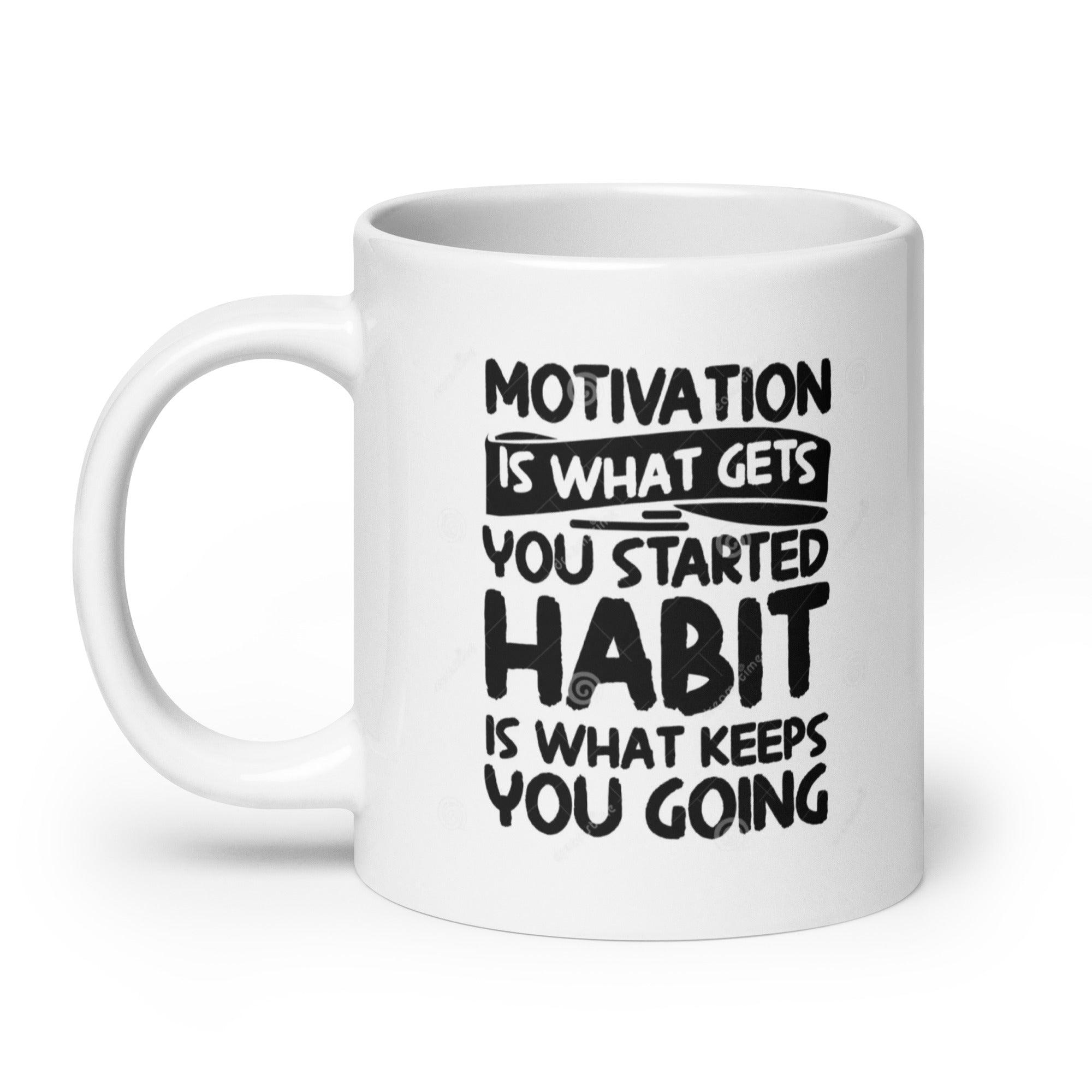 Motivation Habit Success Mug - Inspire Cups