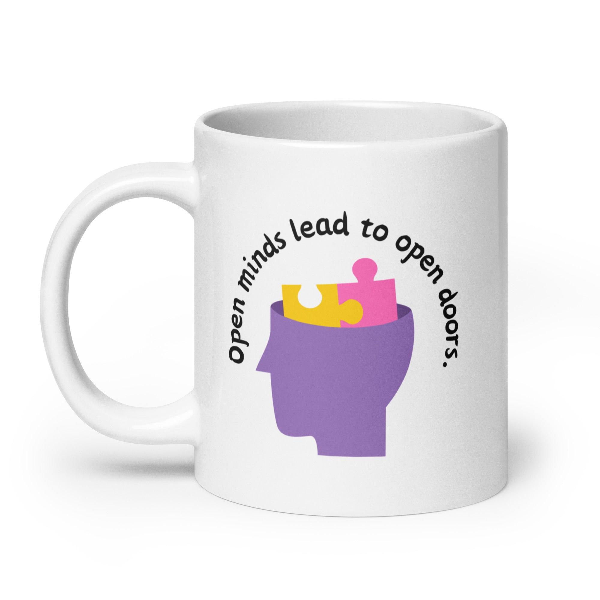 Open Mind Ceramic Mug - Inspire Cups