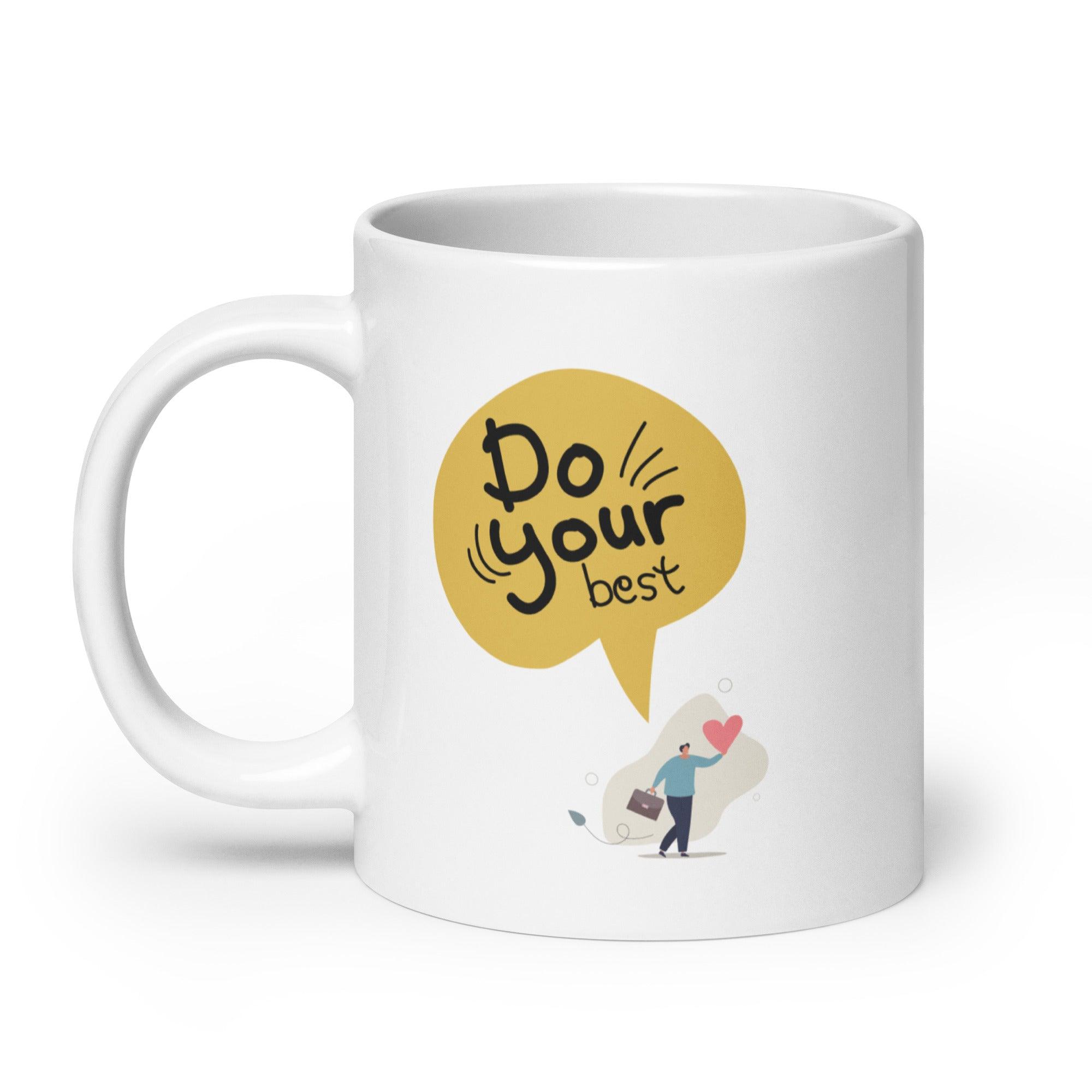 Motivational Excellence Ceramic Mug - Inspire Cups