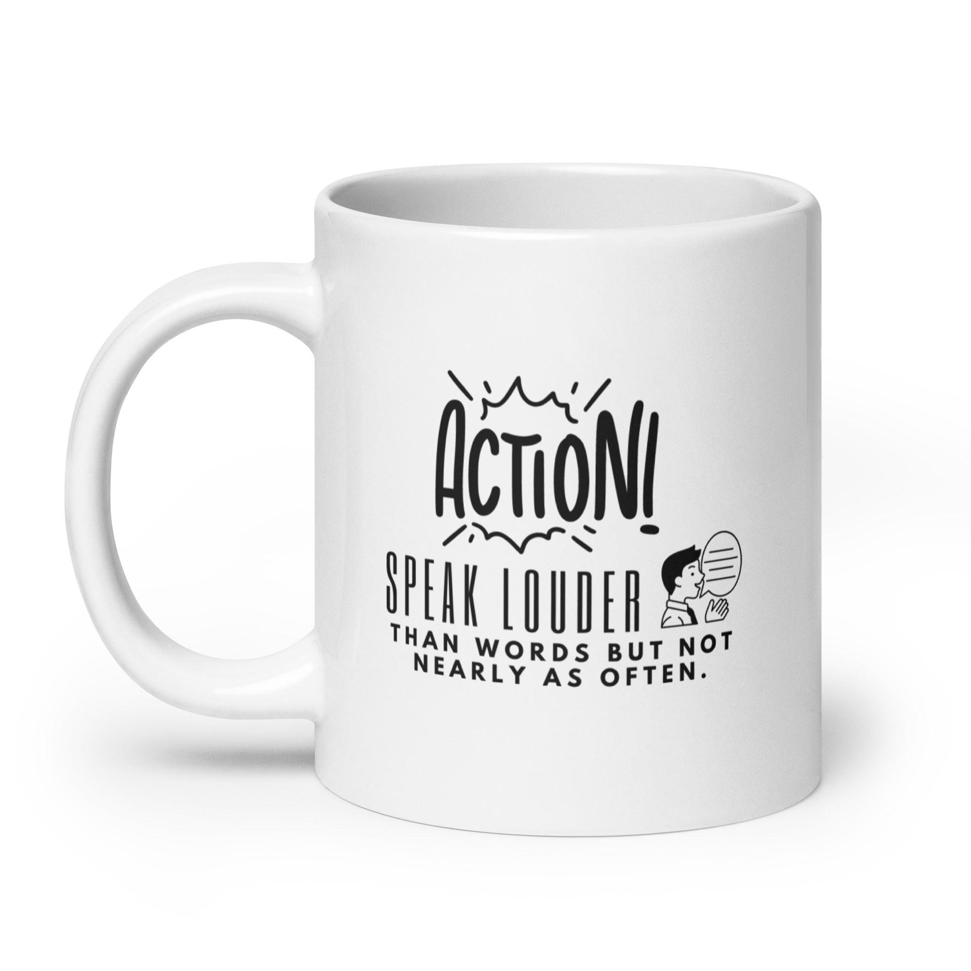Take Action Ceramic Mug - Inspire Cups