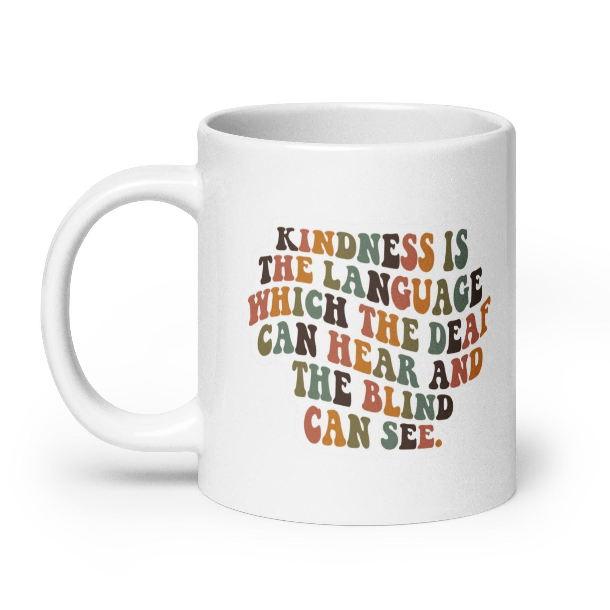 Kindness Quote Printed Mug - Inspire Cups
