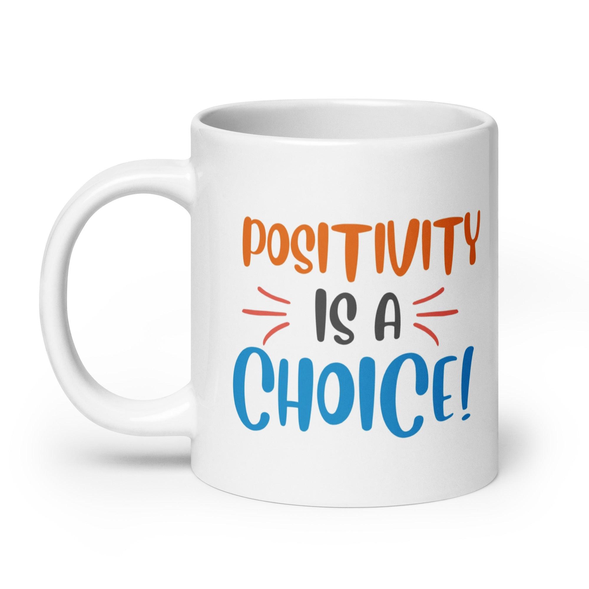Motivational Quote Mug with Bold Ceramic Design for Uplifting - Inspire Cups