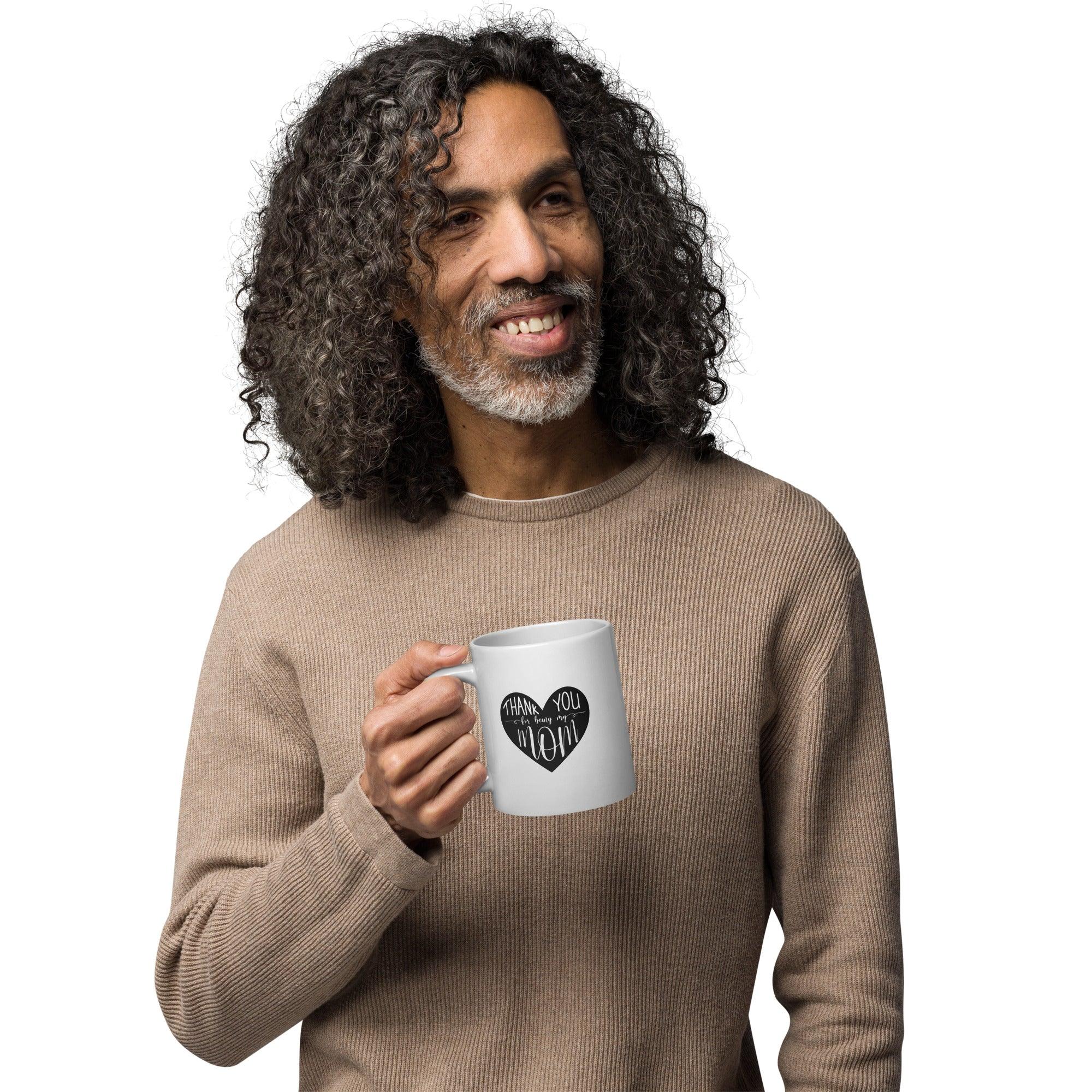 Thanks Mom Printed Mug A Thoughtful Way To Show You Care - Inspire Cups